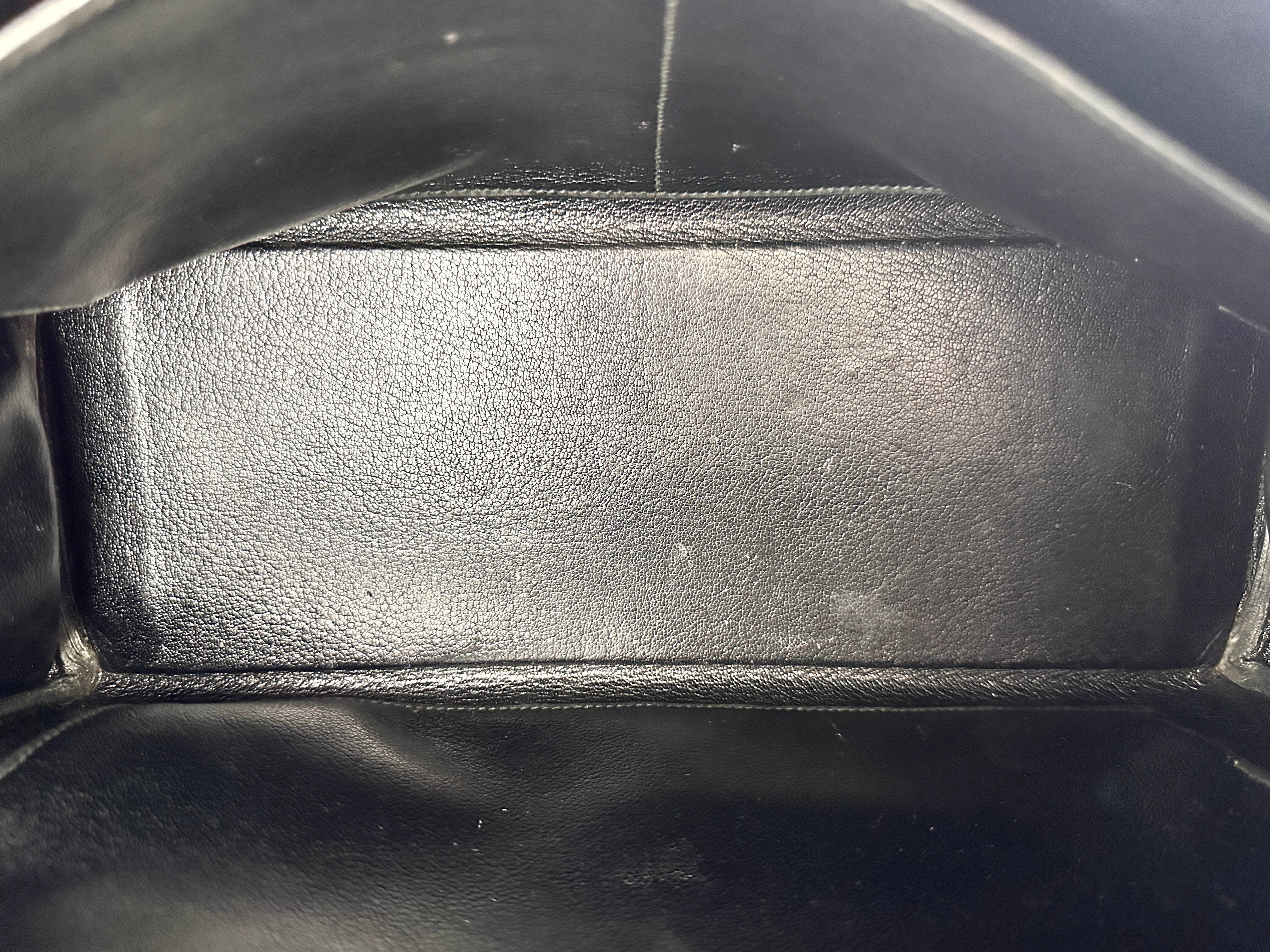 Hermès Vintage Noir Box Calfskin Kelly 32 GHW