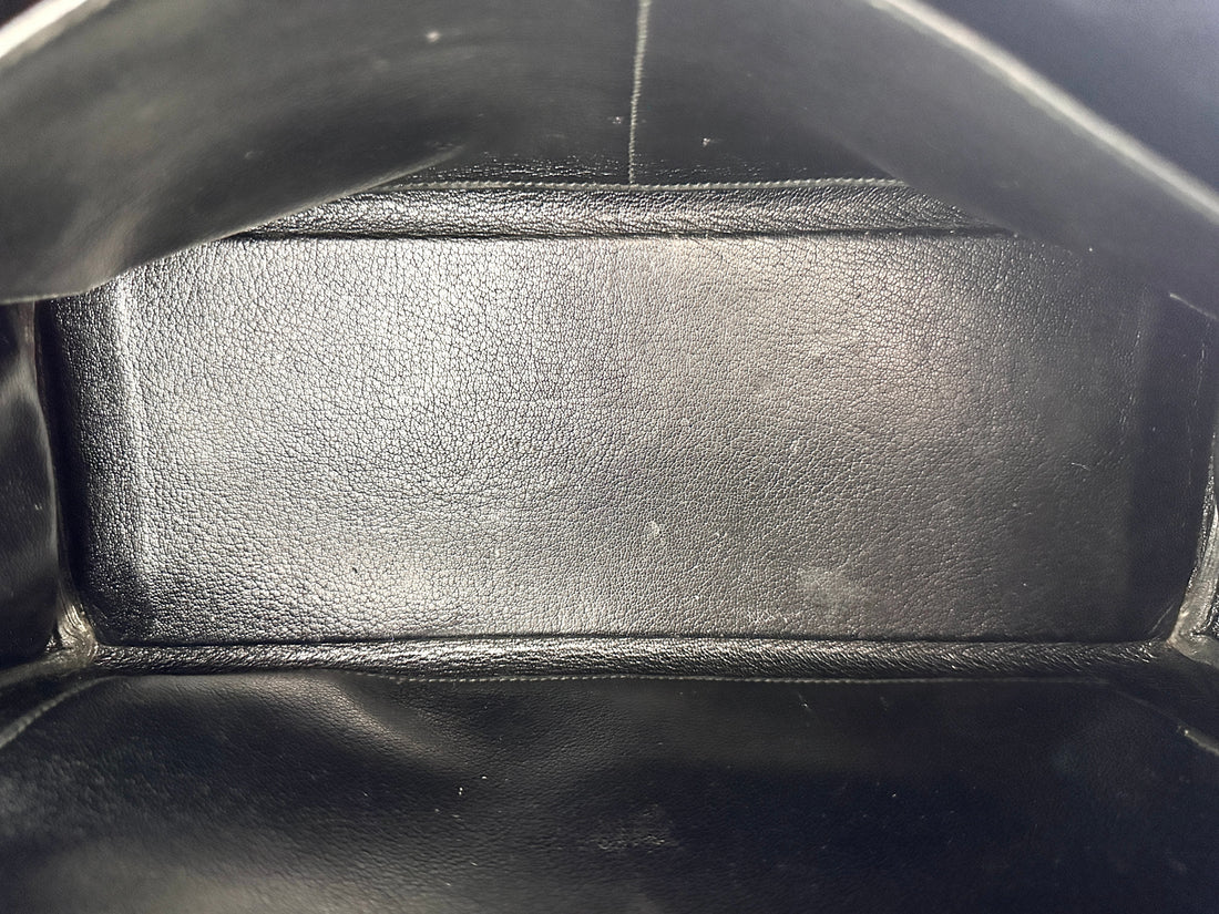 Hermès Vintage Noir Box Calfskin Kelly 32 GHW