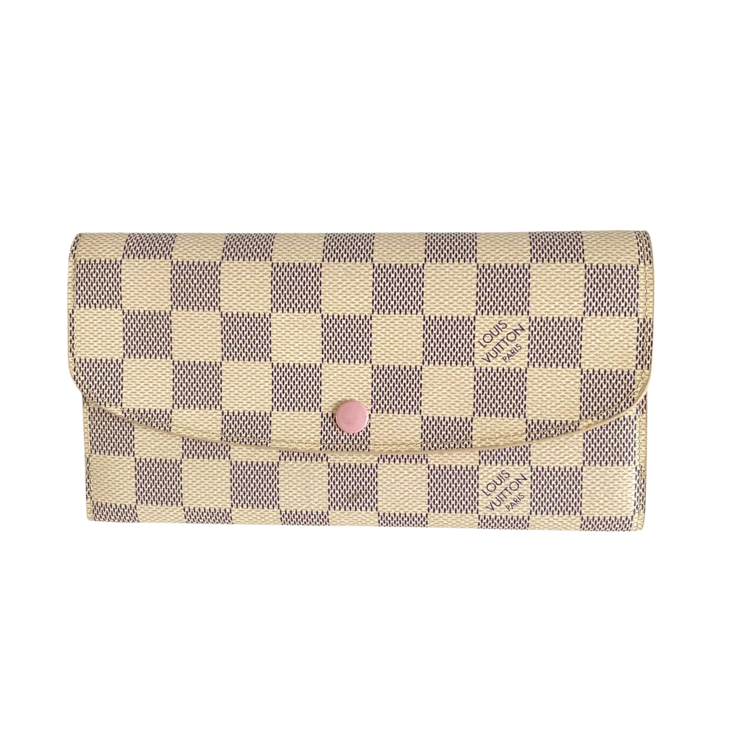 Louis Vuitton Emilie Wallet Damier Azur Canvas
