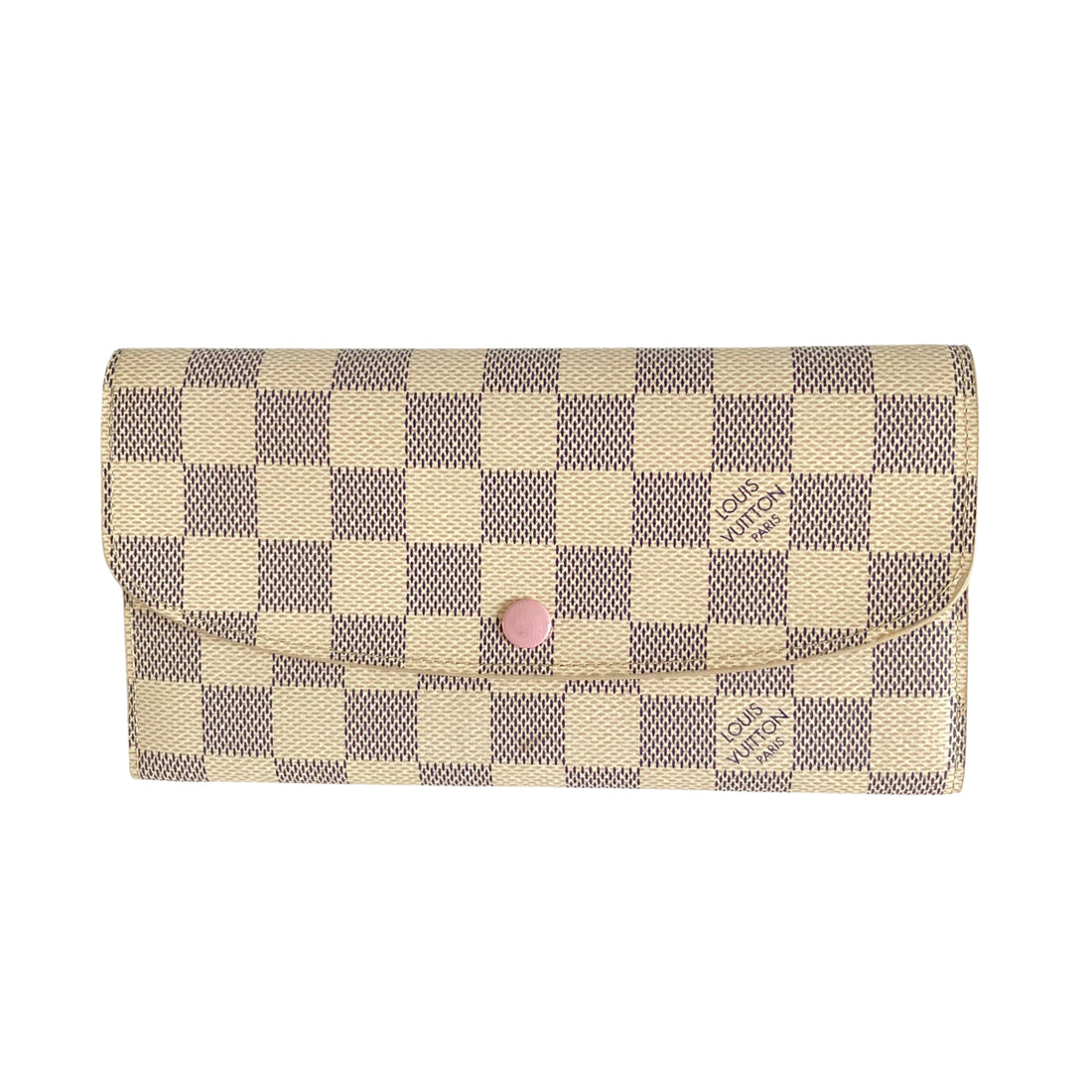Louis Vuitton Emilie Wallet Damier Azur Canvas