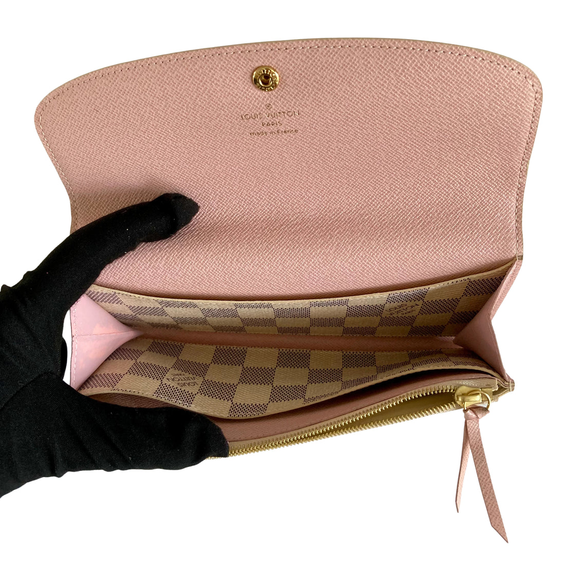 Louis Vuitton Emilie Wallet Damier Azur Canvas