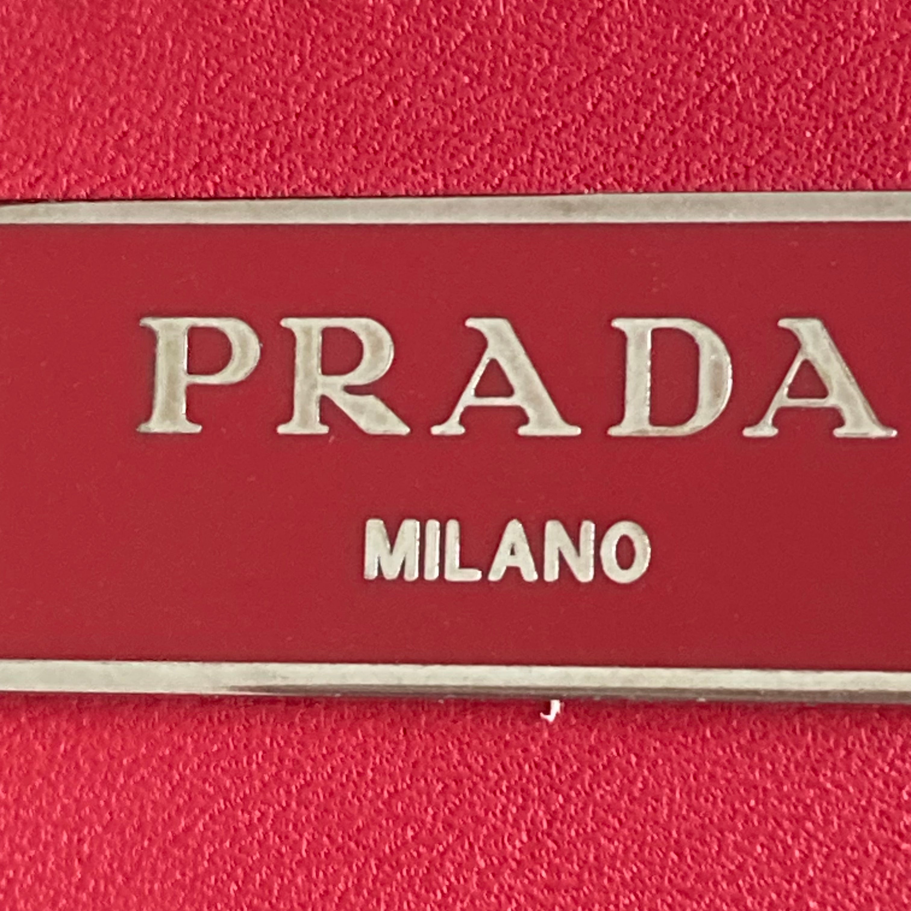 Louis Vuitton Alma PM Red with White Contrast Stitching