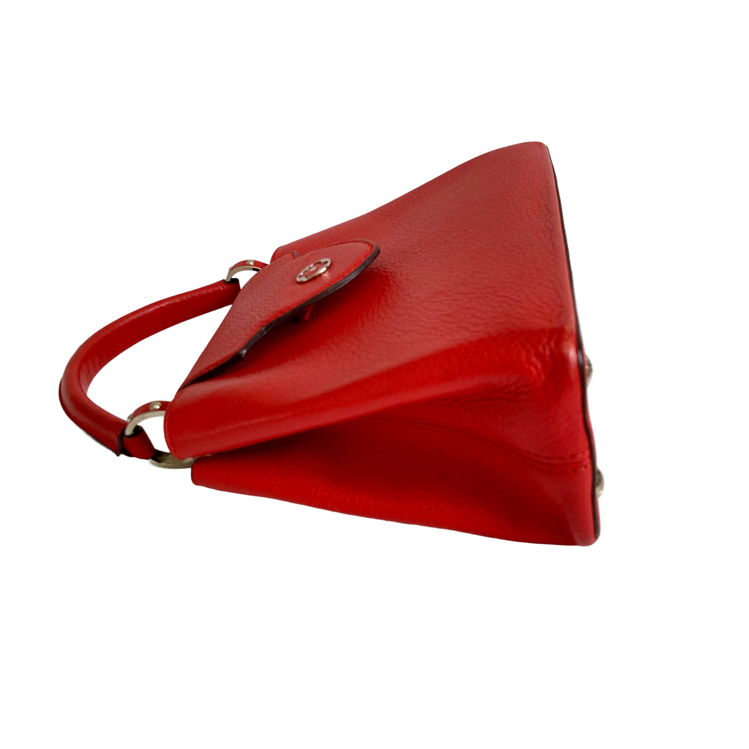 Louis Vuitton Flower Hobo Bag Epi Leather Red