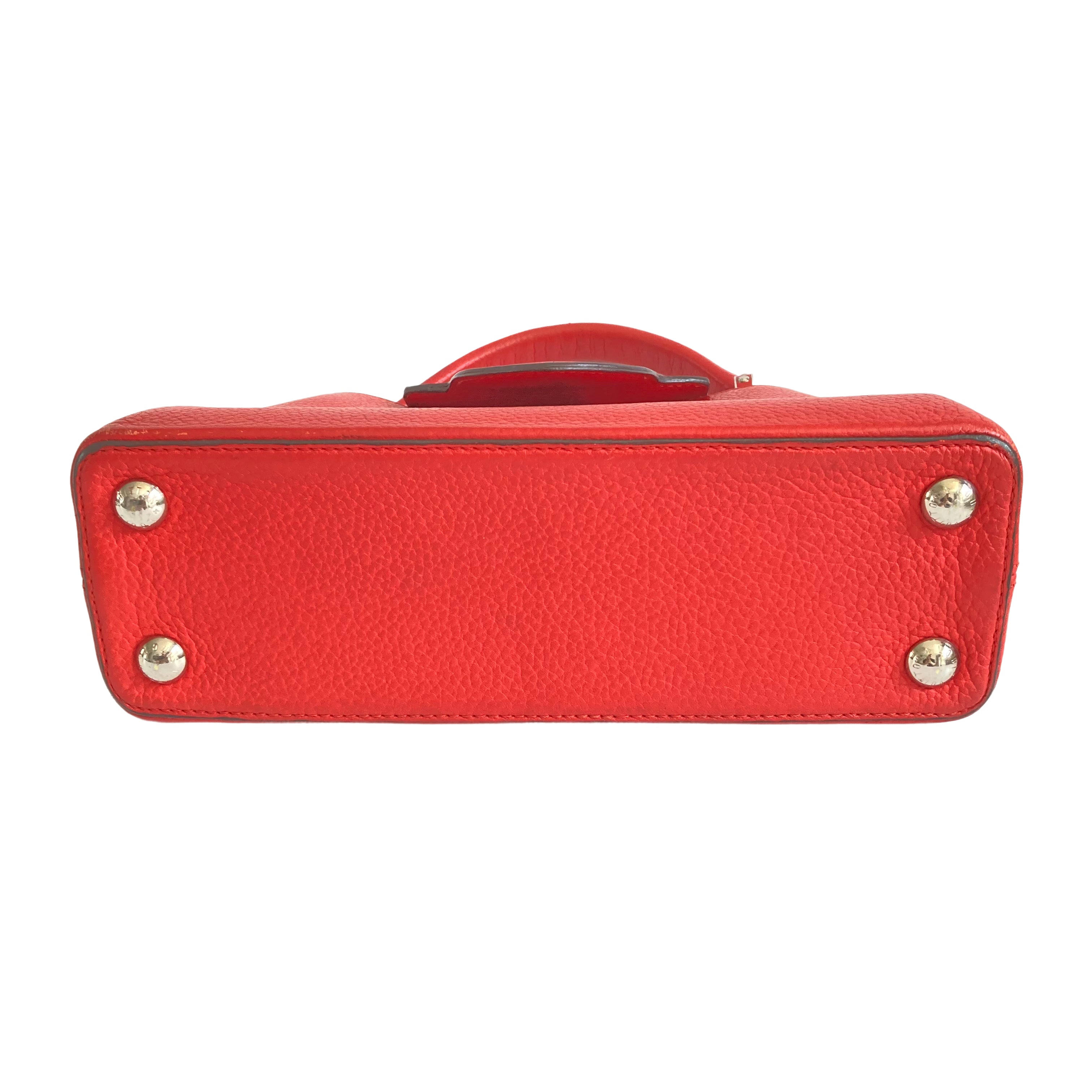 Louis Vuitton Flower Hobo Bag Epi Leather Red