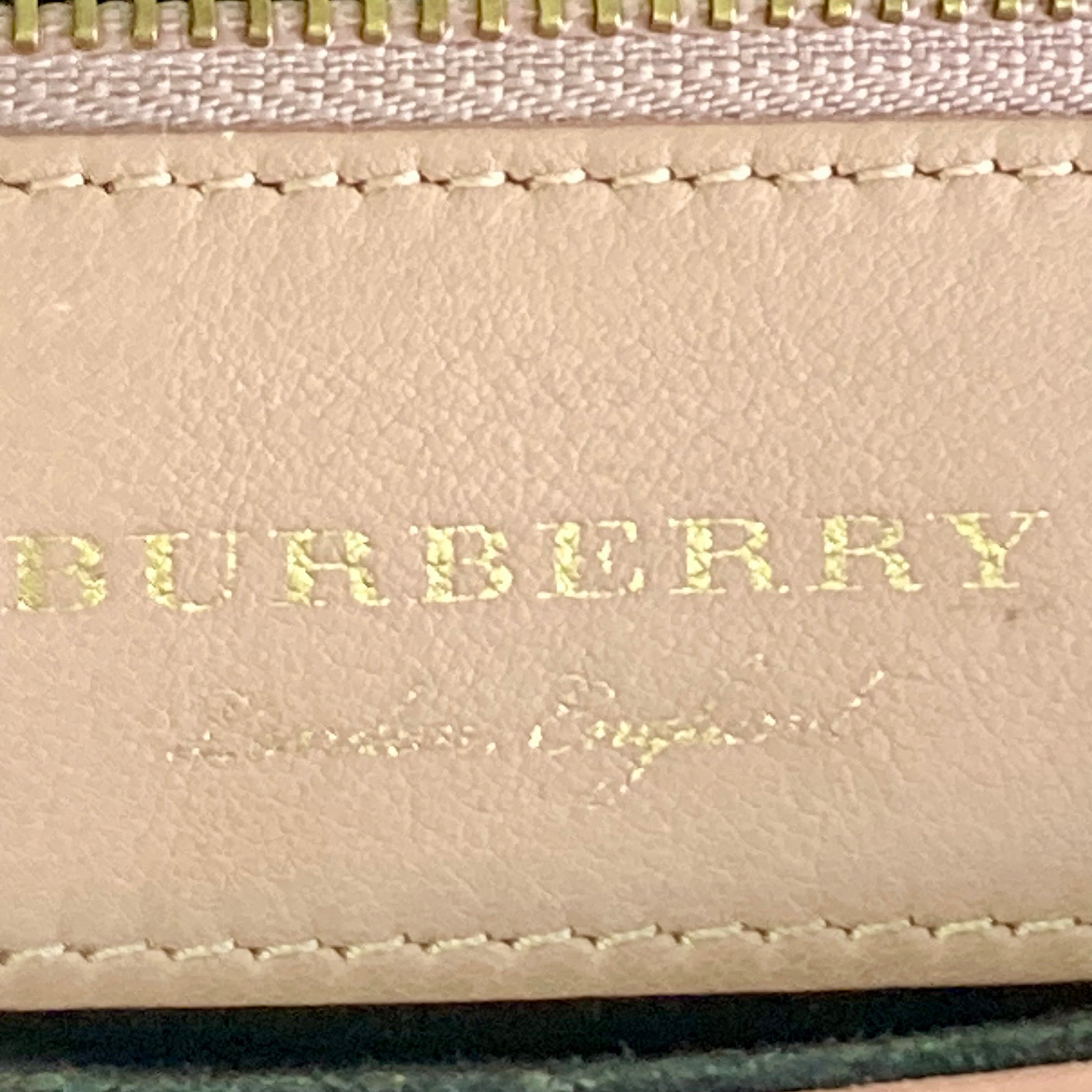 Burberry Trench Mini DK88 Top Handle Bag Light Pink