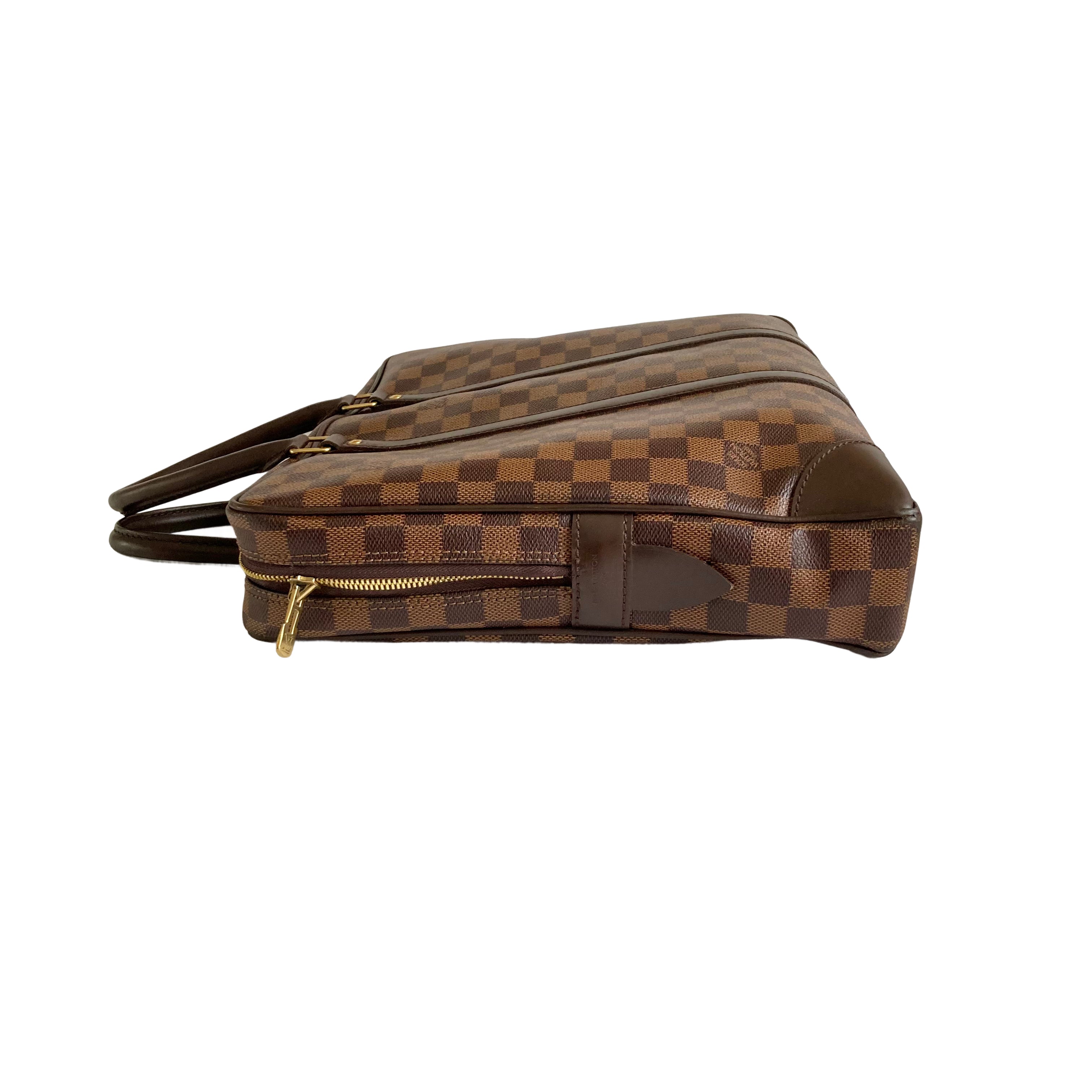 Louis Vuitton Damier Ebene Porte-Documents Voyage Brown
