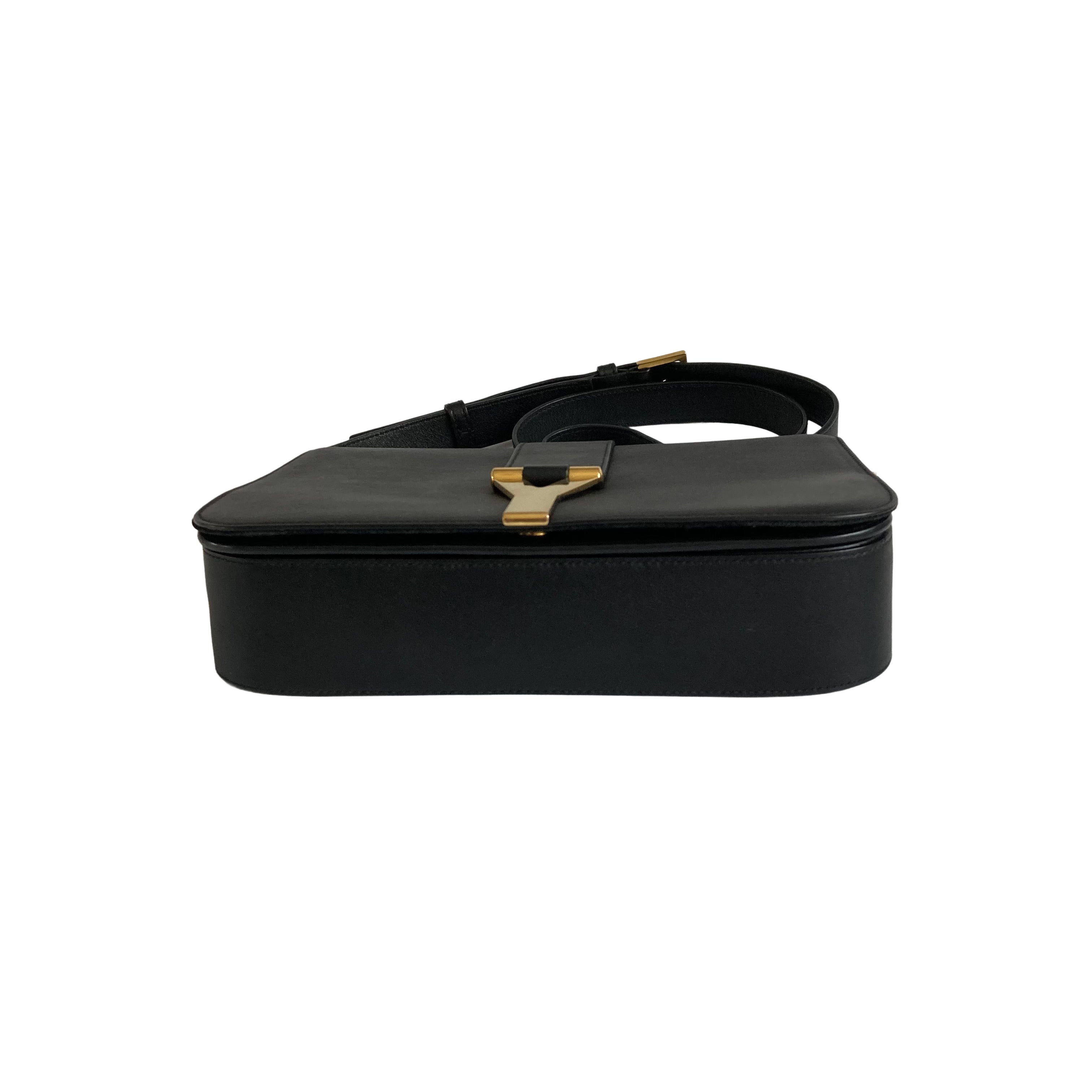 Saint Laurent Cabas Chyc Crossbody Bag Black