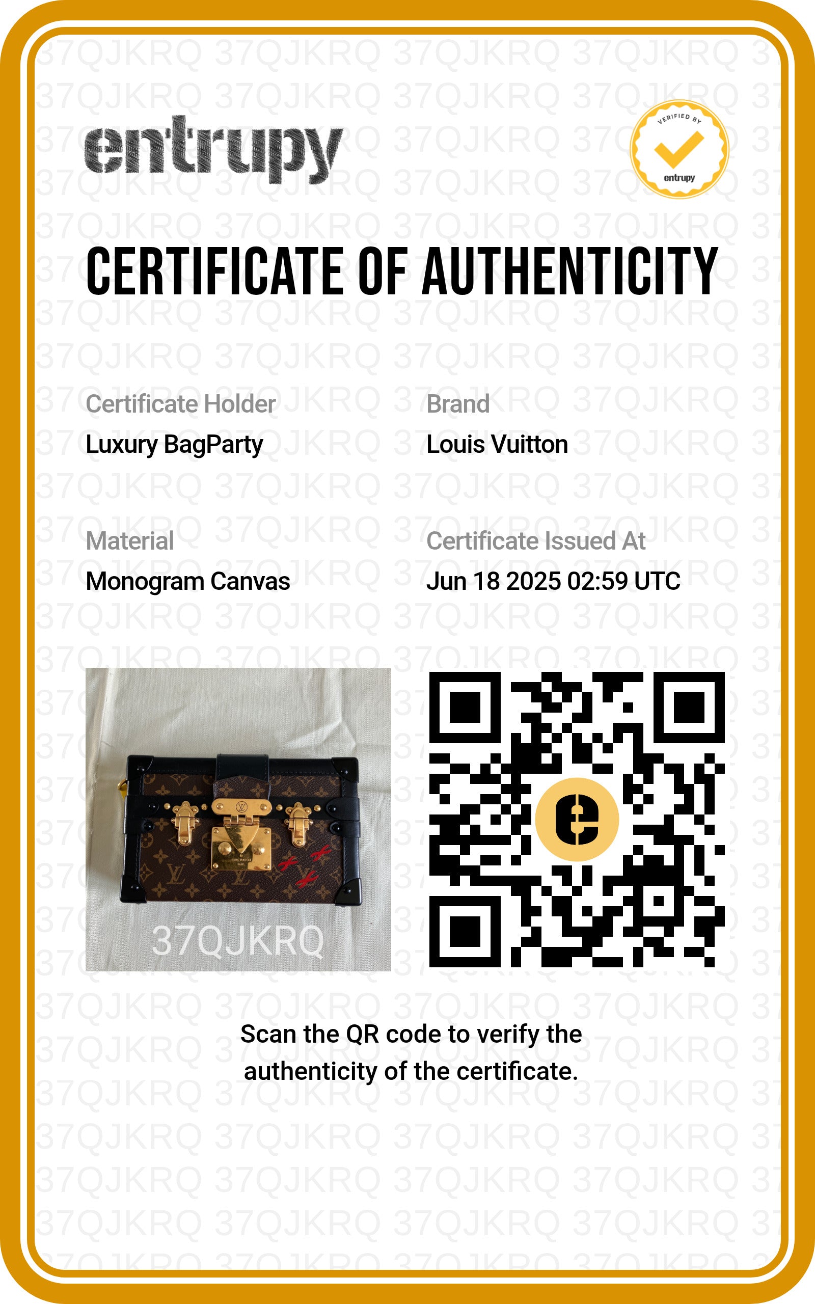 Louis Vuitton Petite Malle Monogram Canvas