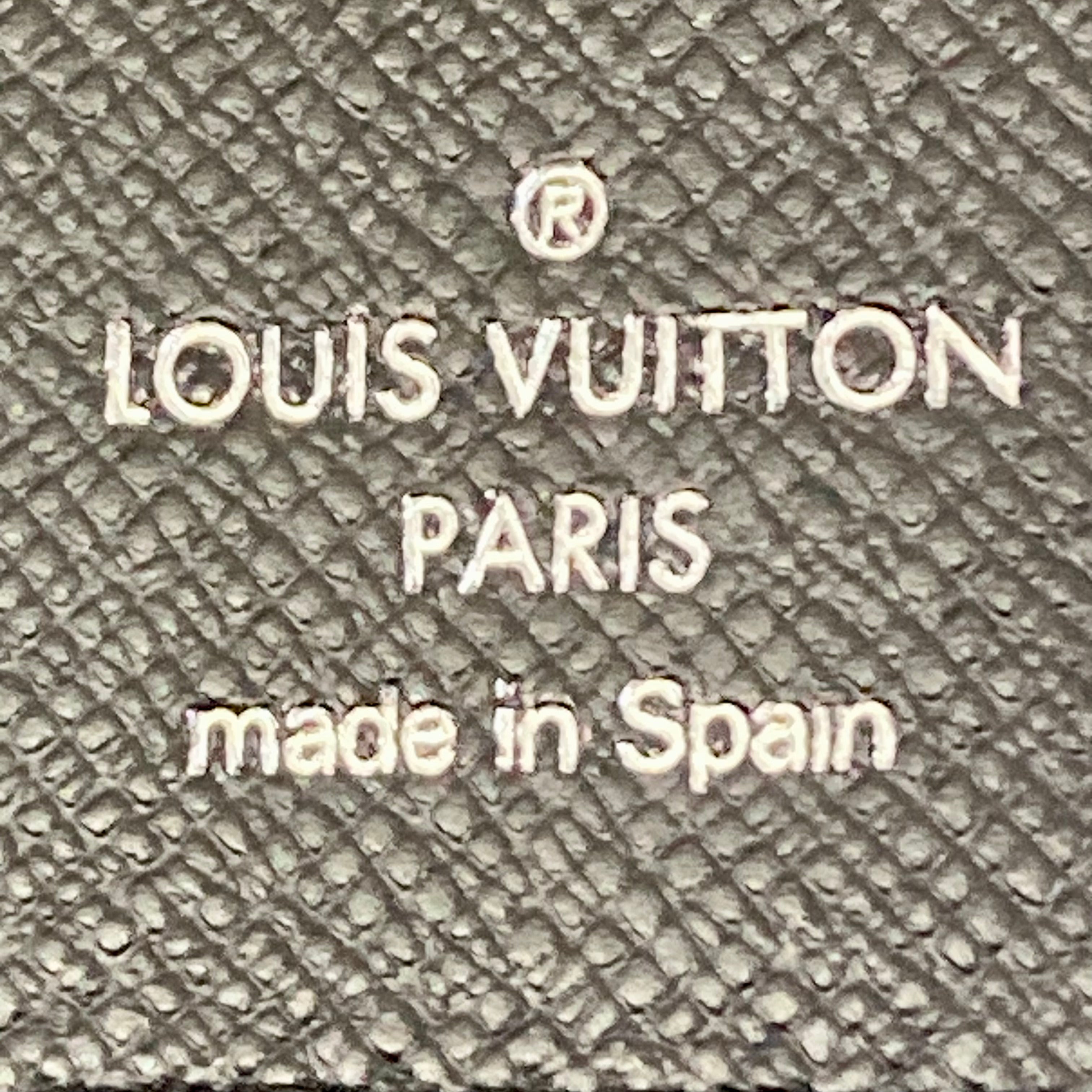Louis Vuitton Damier Graphite Canvas Zippy Organizer Wallet