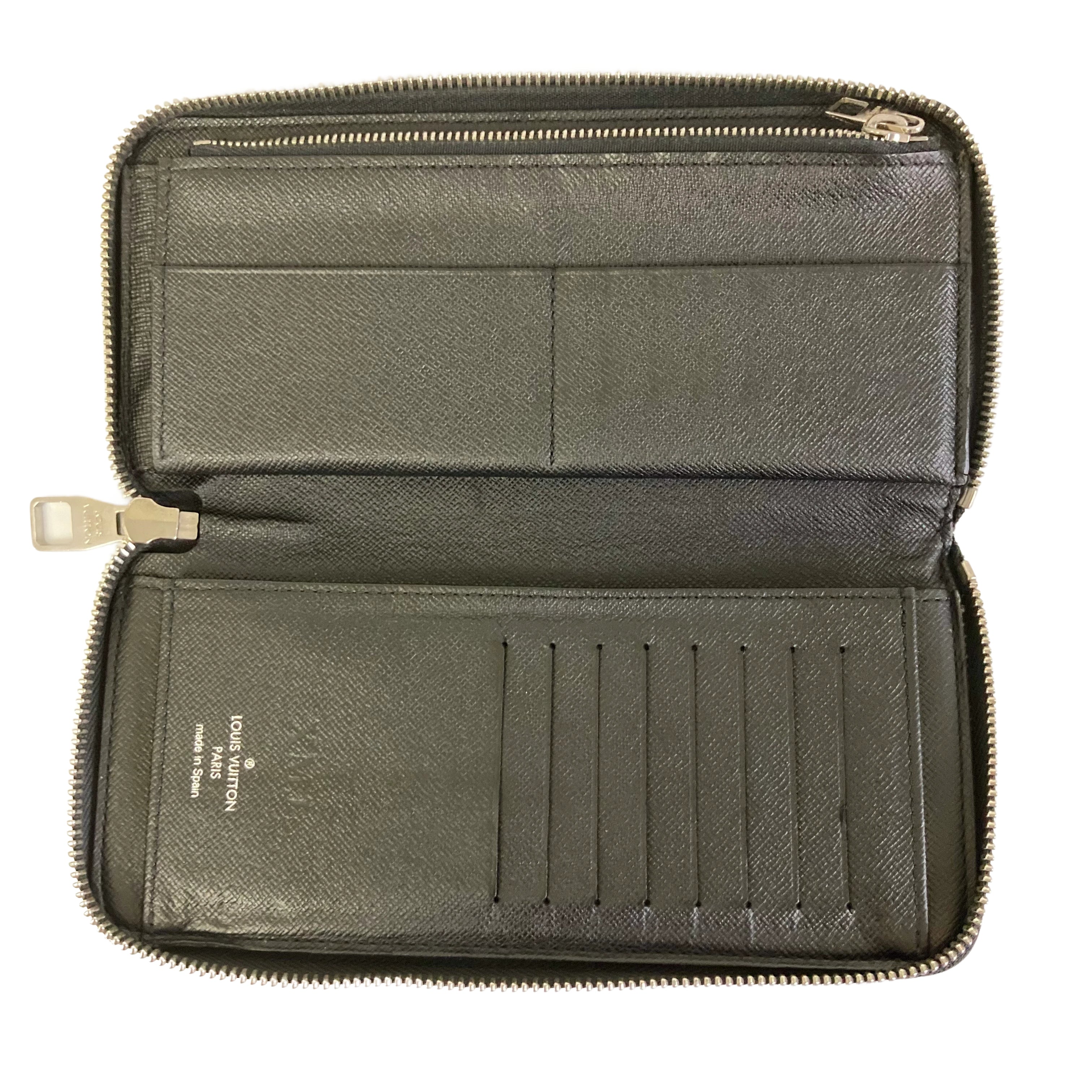 Louis Vuitton Damier Graphite Canvas Zippy Organizer Wallet