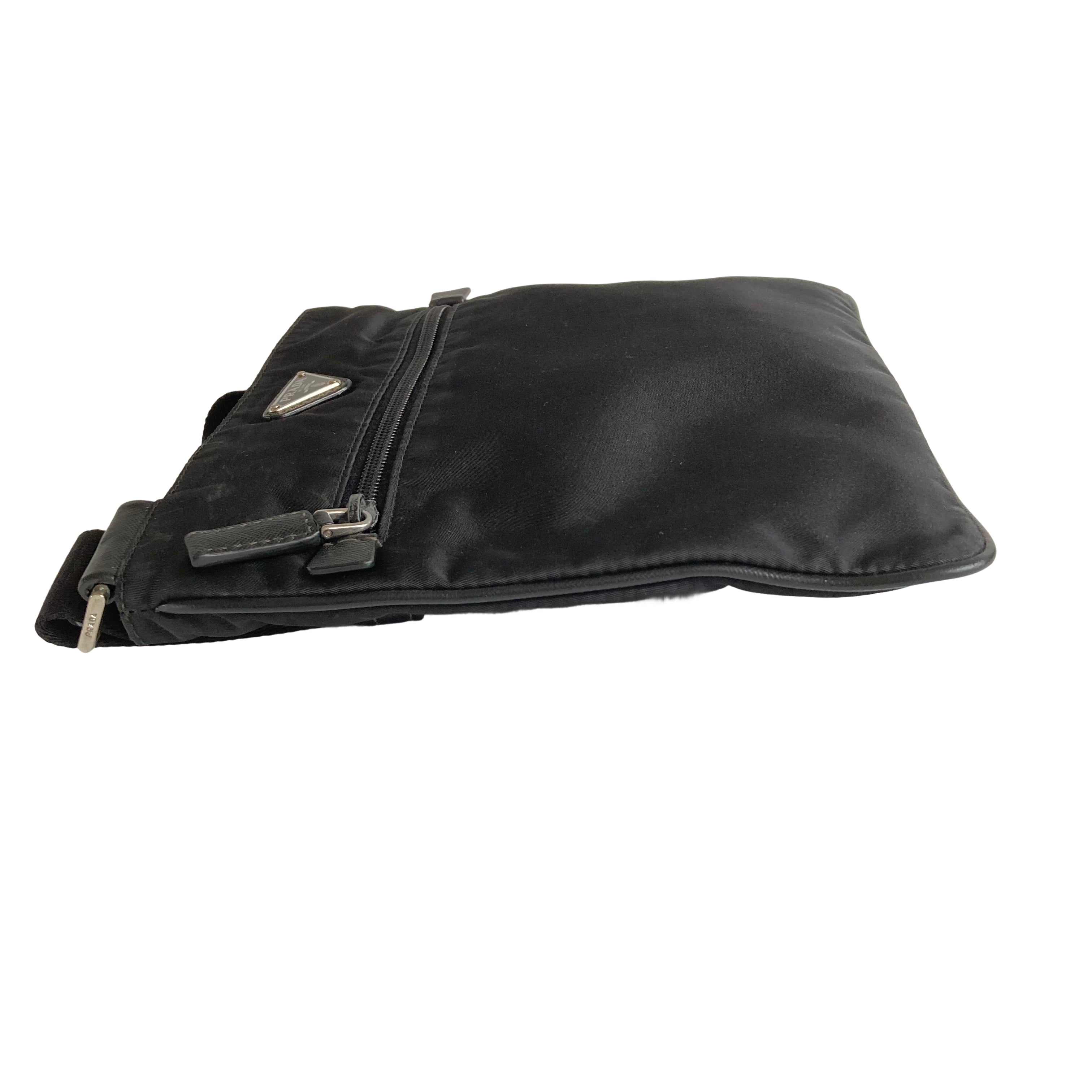 Prada Tessuto Nylon Messenger Bag