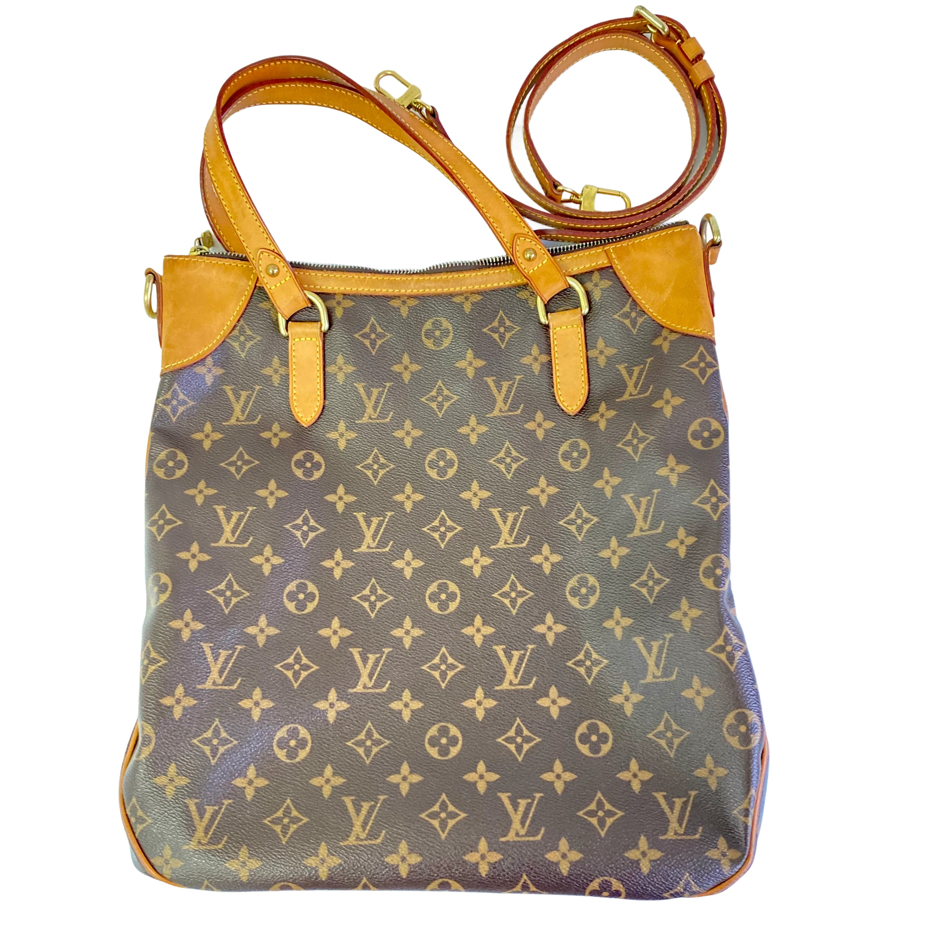Louis Vuitton Monogram Canvas Sac Plat Tote Bag