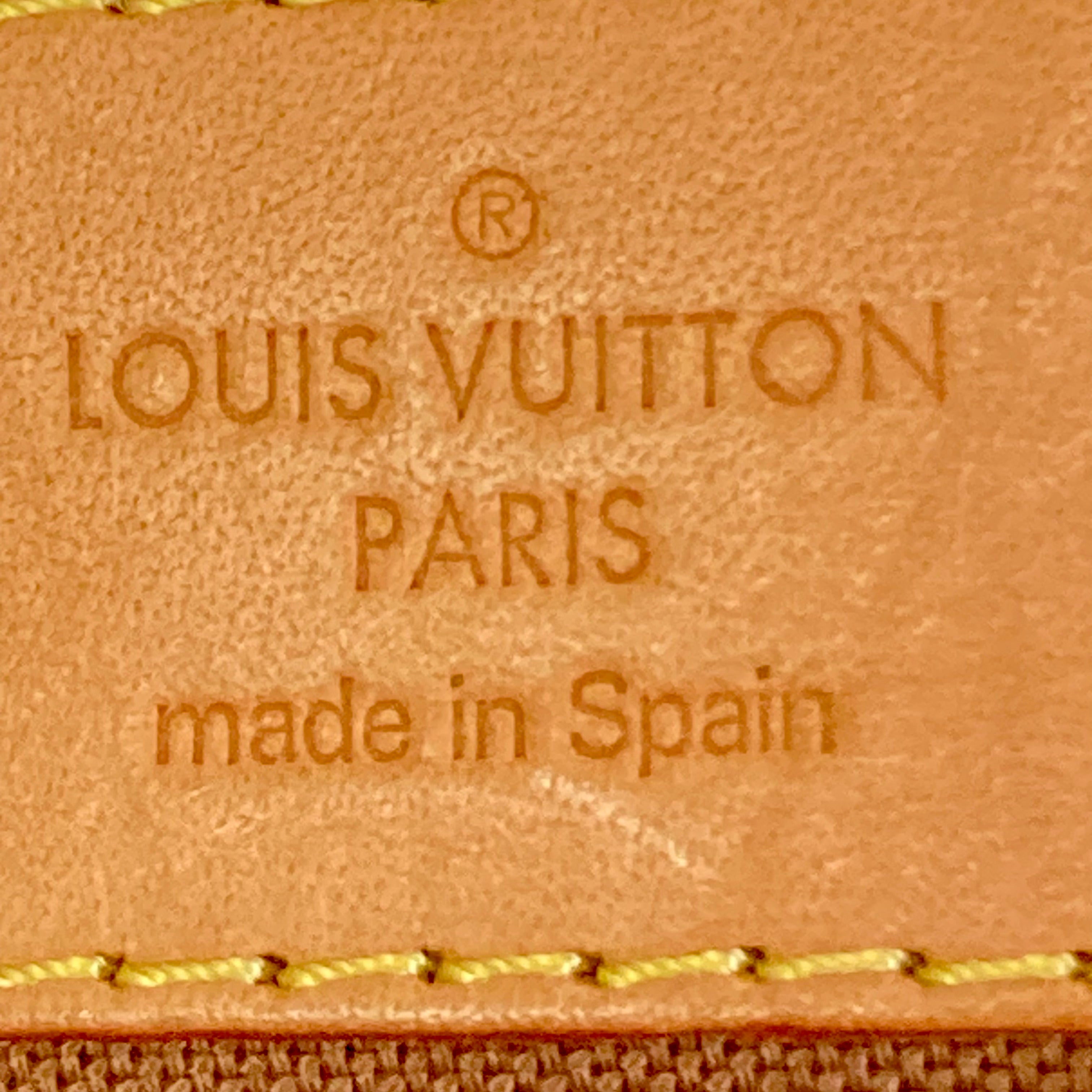 Louis Vuitton Monogram Canvas Sac Plat Tote Bag