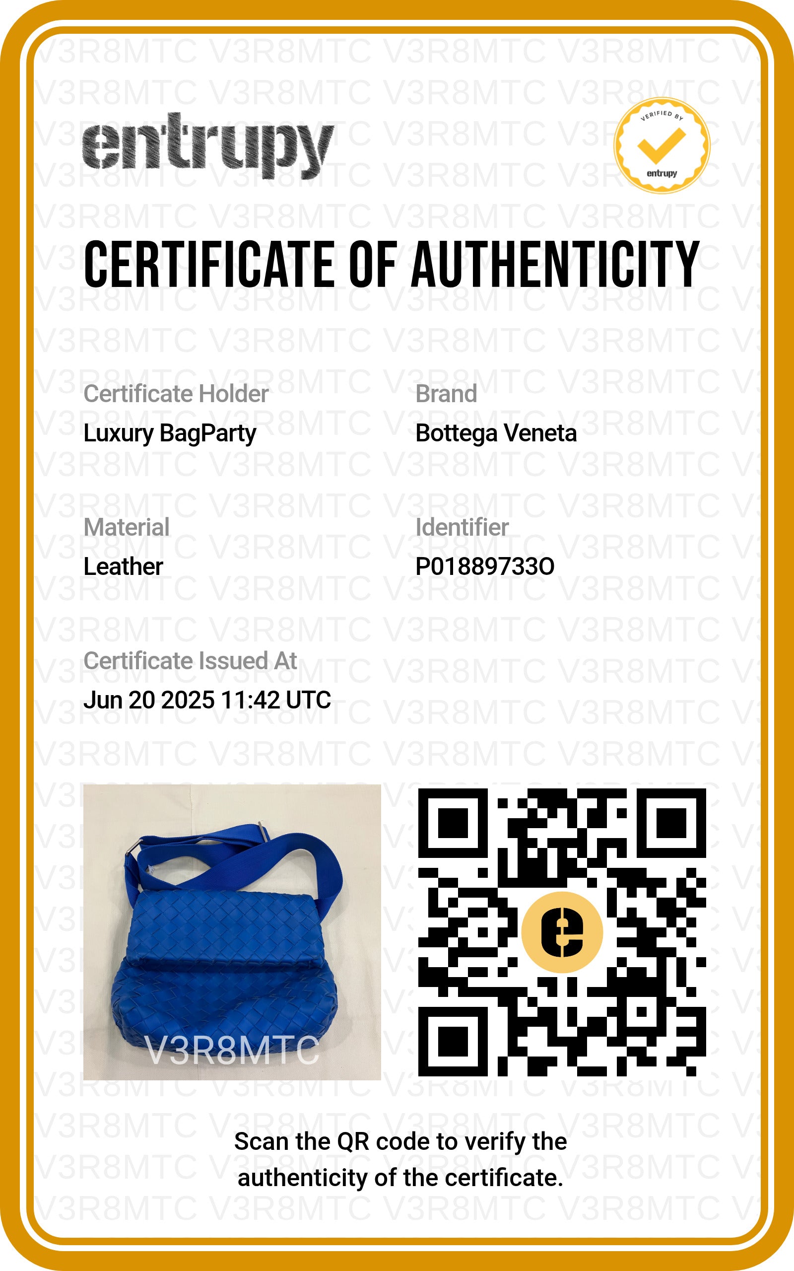 Bottega Veneta Intrecciato Leather Bag