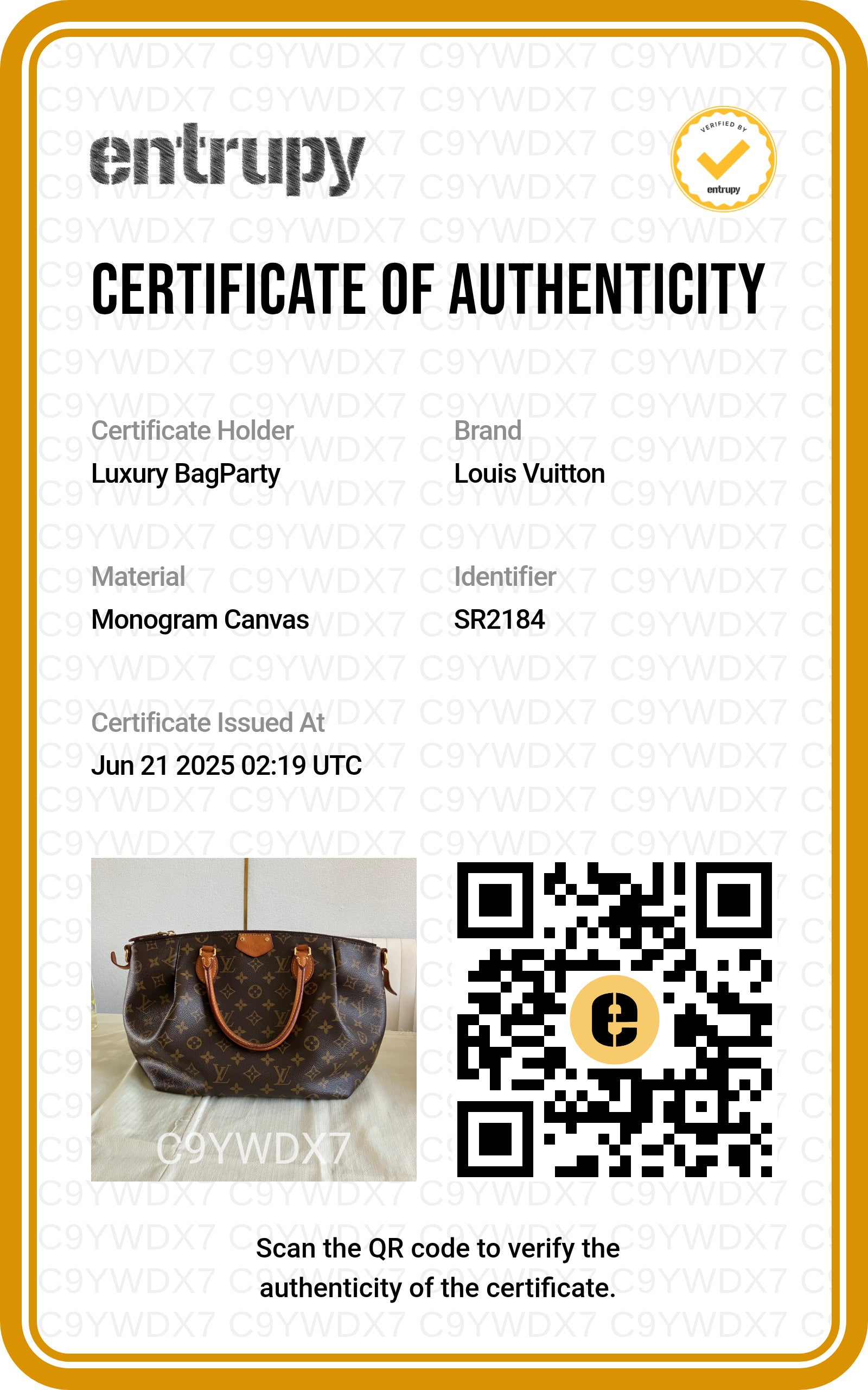 Louis Vuitton Monogram Canvas Turenne GM