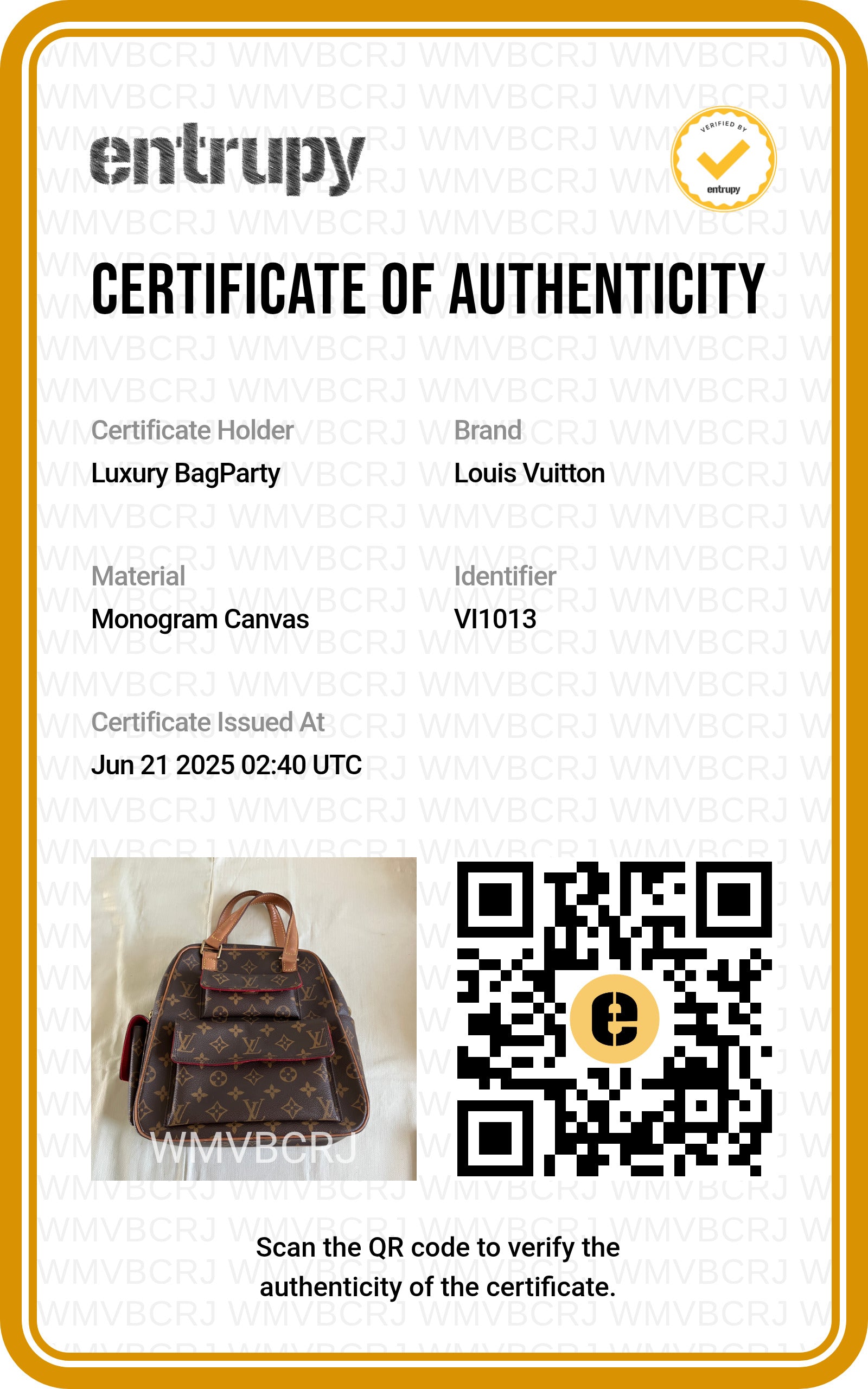 Louis Vuitton Monogram Excentri-Cite Backpack