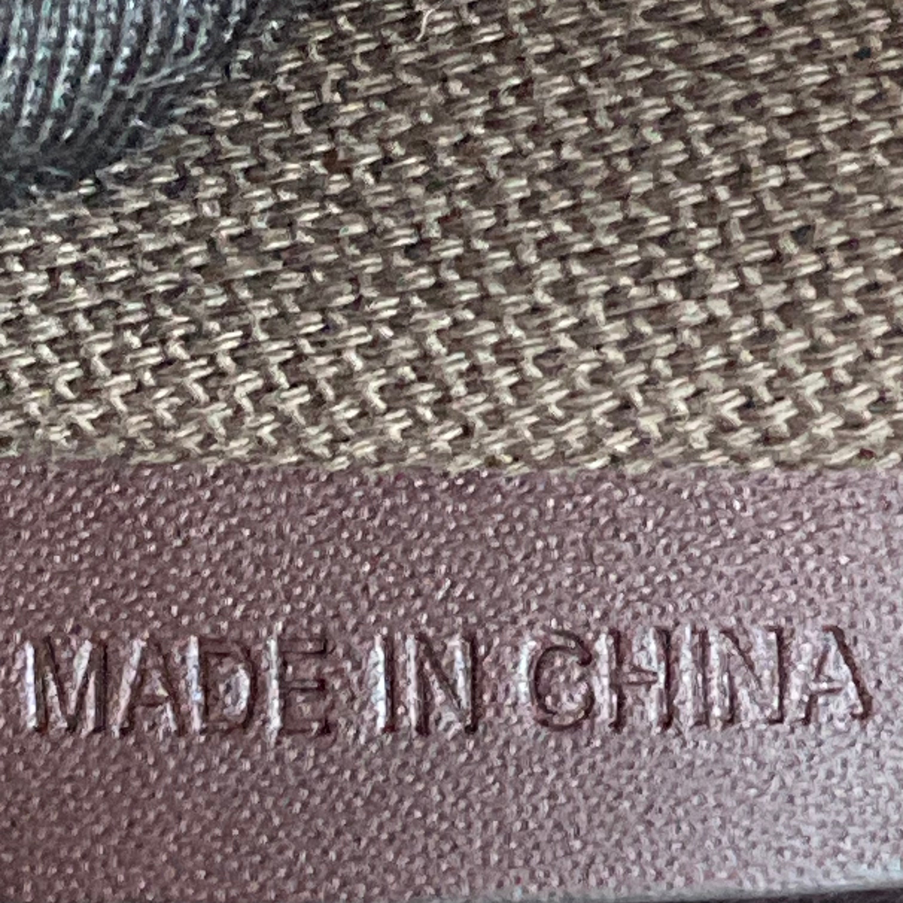 Burberry Classic Monogram Haymarket Tote Bag