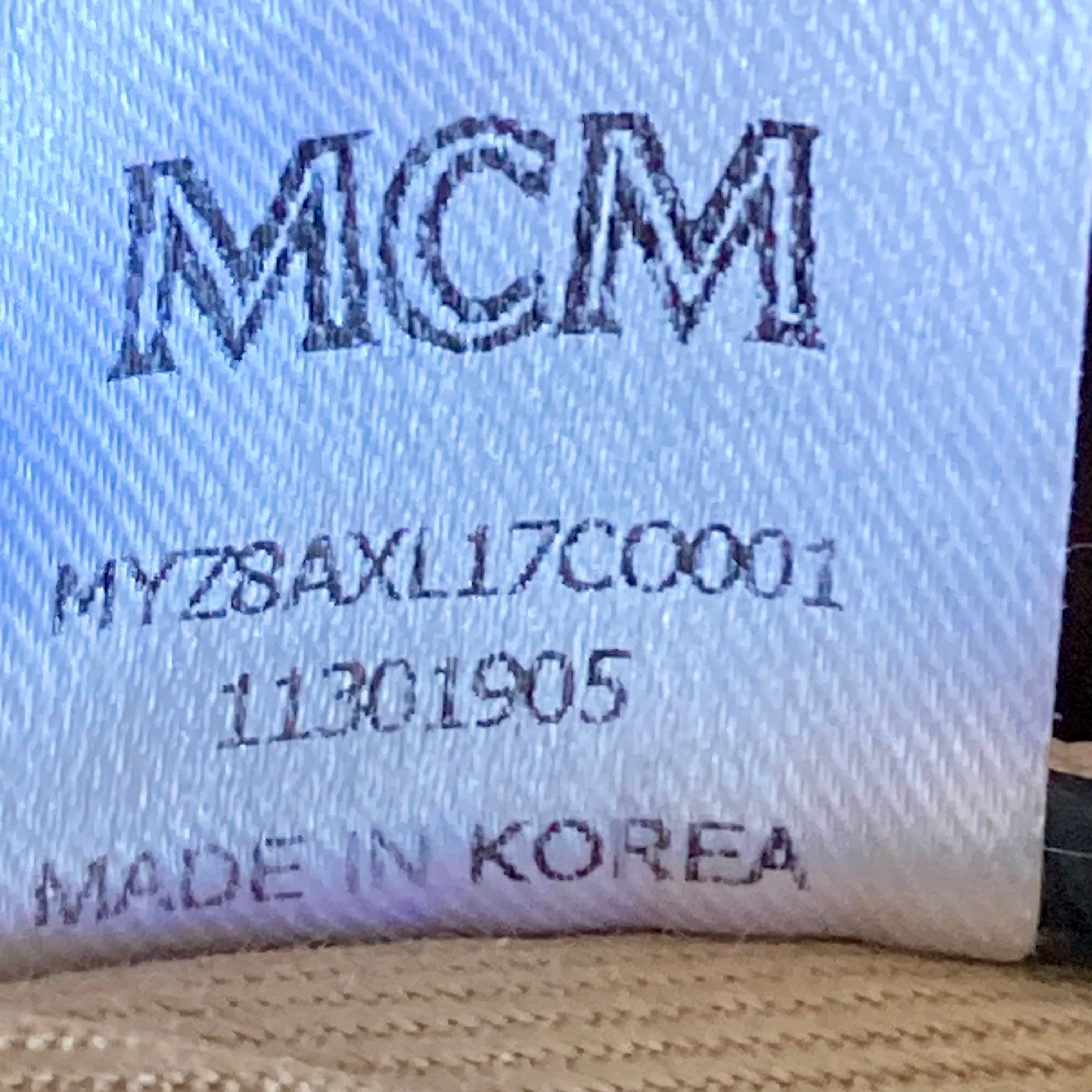 MCM Visetos Bear Doll