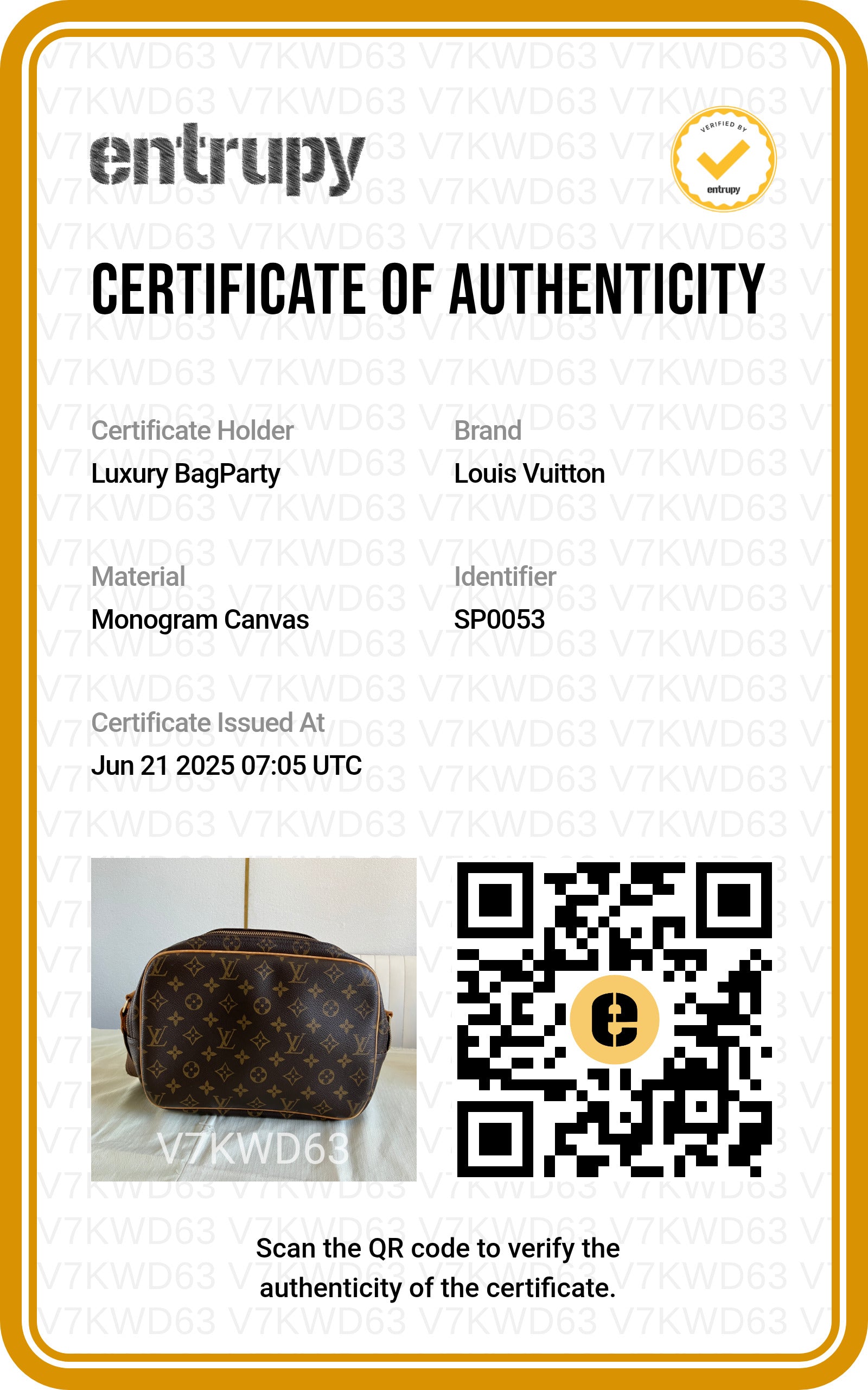 Louis Vuitton Monogram Canvas Shoulder Bag