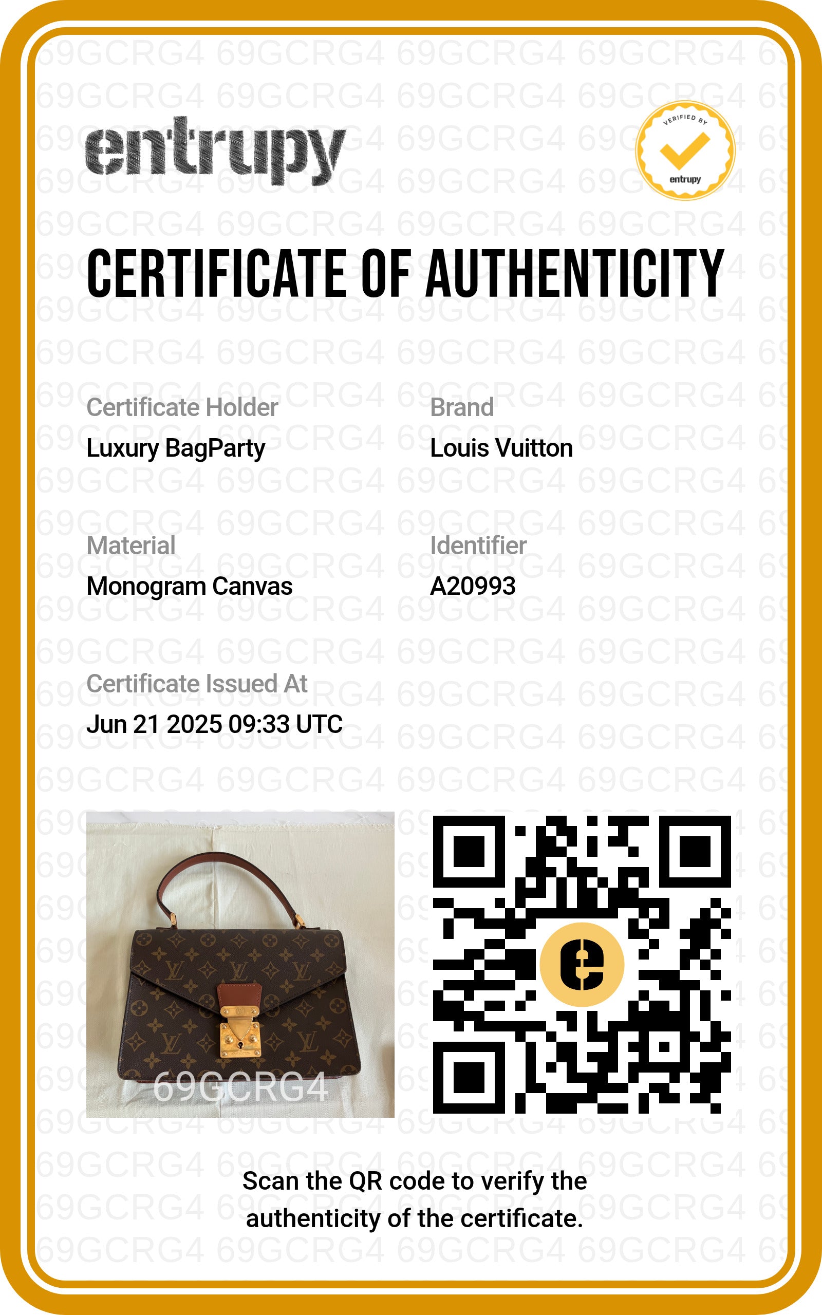 Louis Vuitton Classic Concord