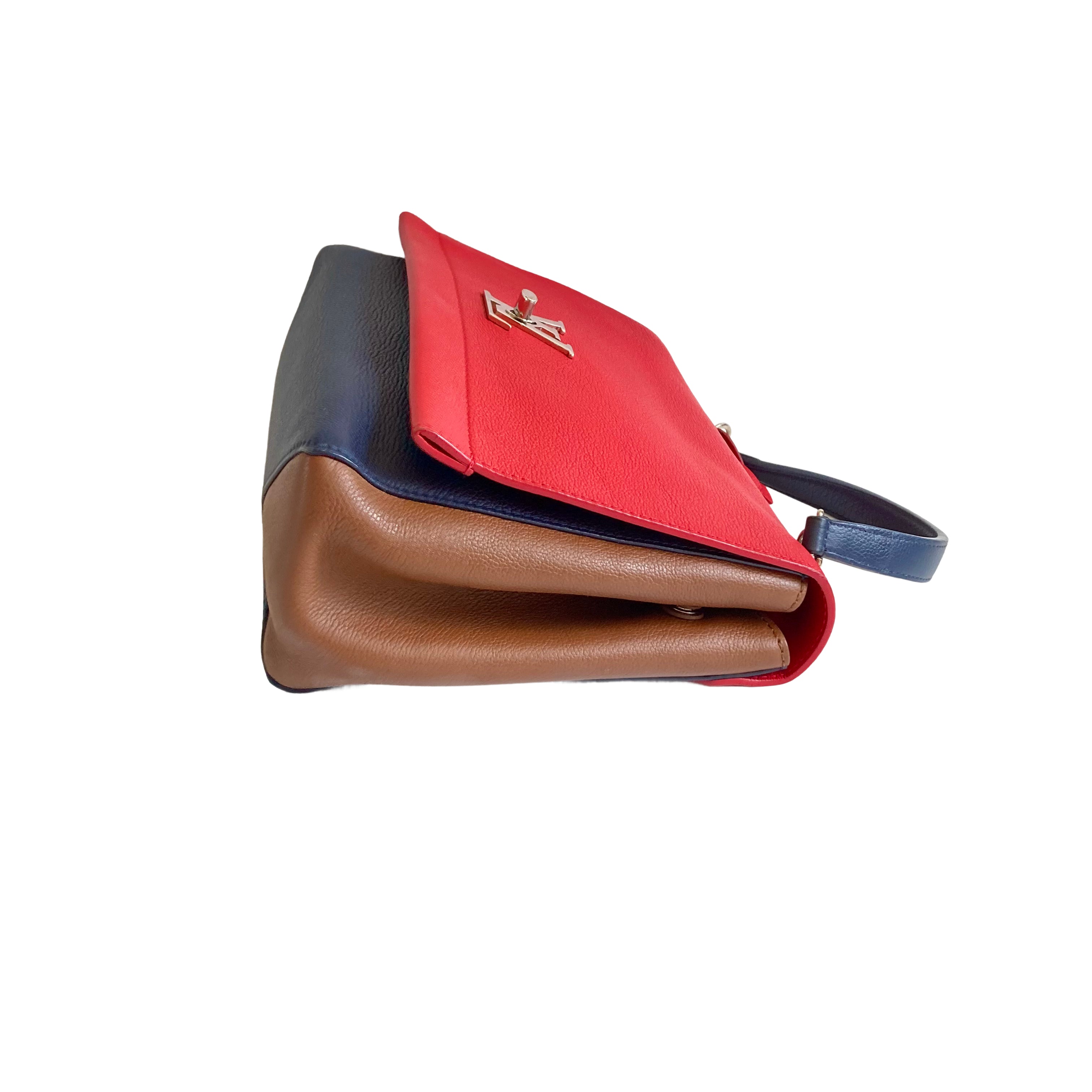 Louis Vuitton Lockme Red Navy