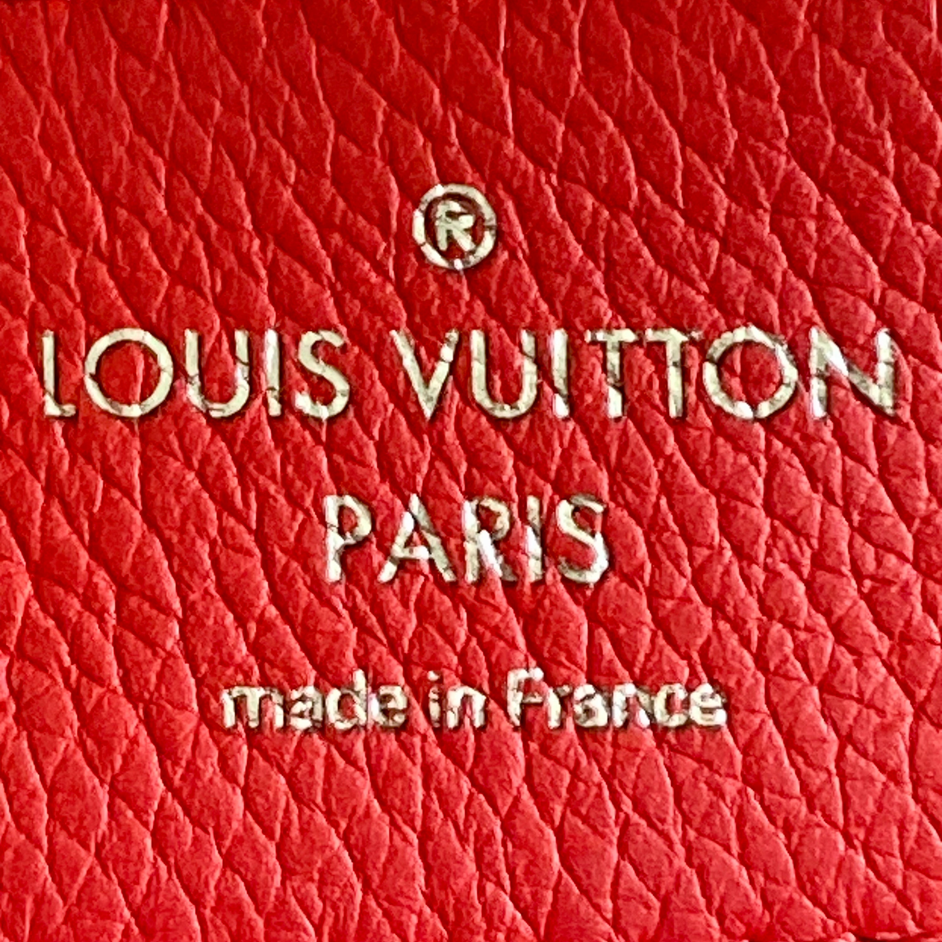 Louis Vuitton Lockme Red Navy