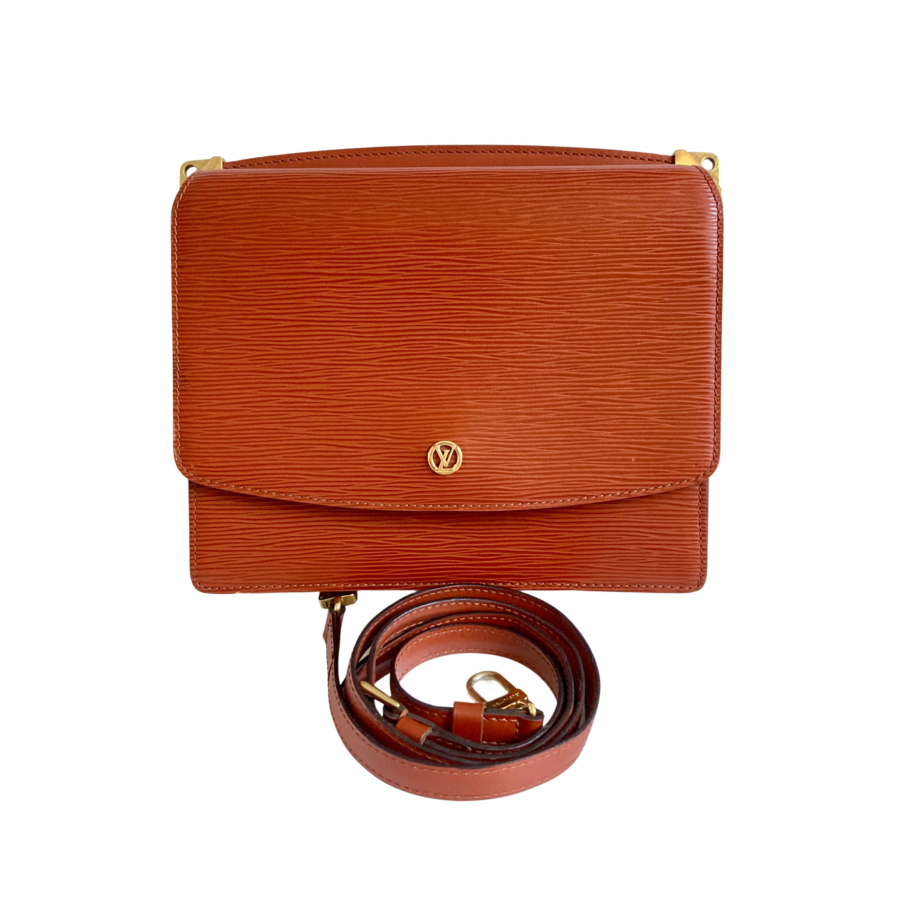 Louis Vuitton EPI Grenelle Bag Orange