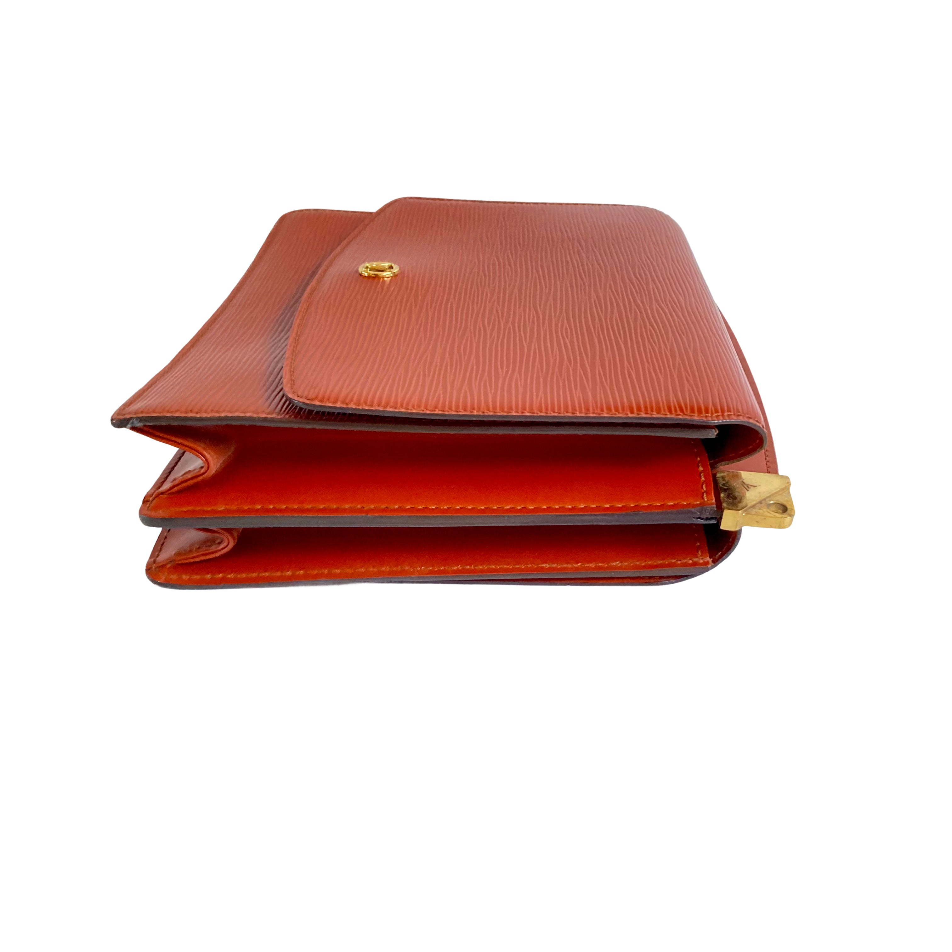 Louis Vuitton EPI Grenelle Bag Orange