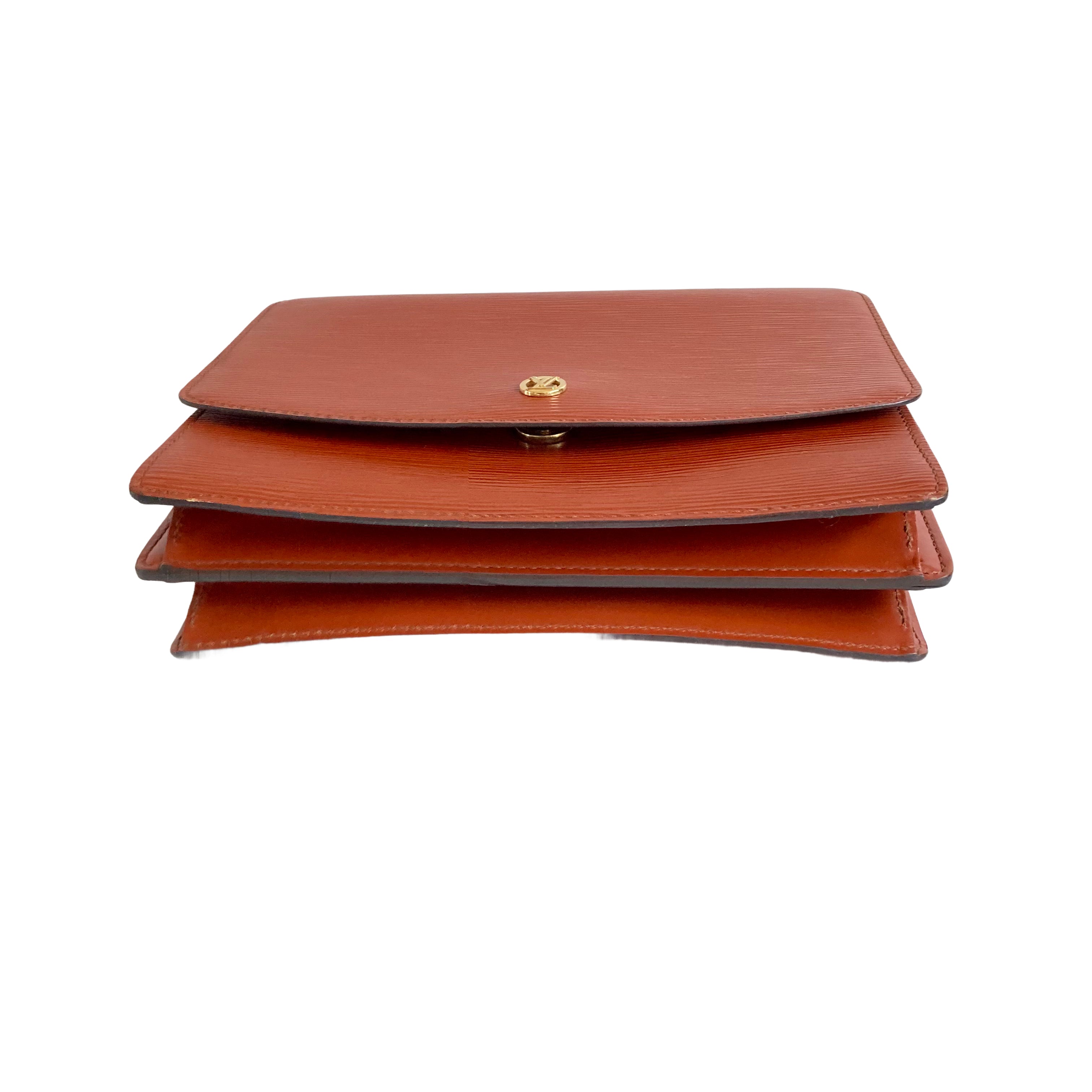 Louis Vuitton EPI Grenelle Bag Orange