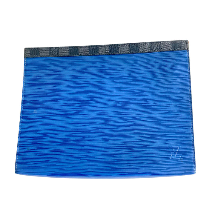 Louis Vuitton Epi Pouch Blue