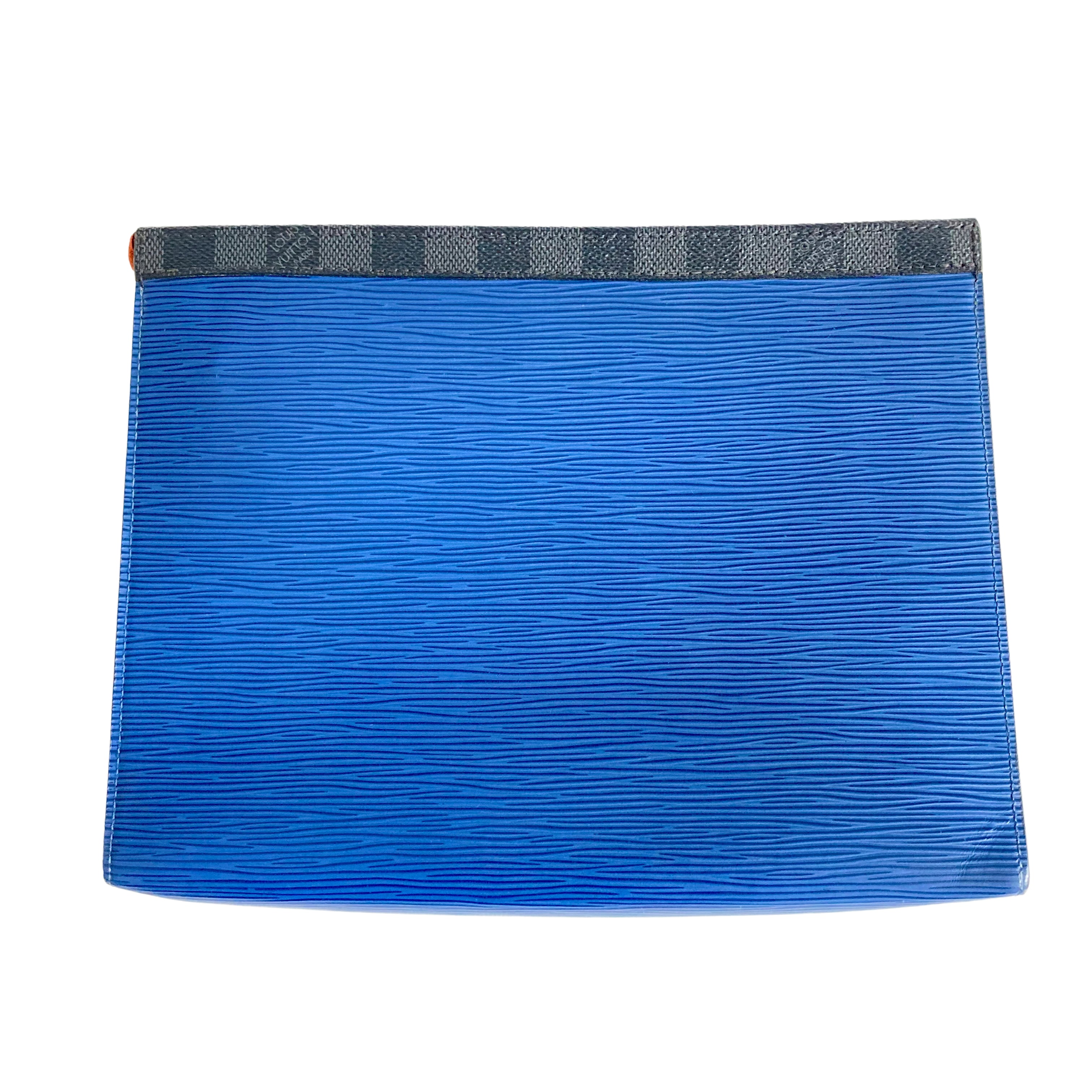 Louis Vuitton Epi Pouch Blue