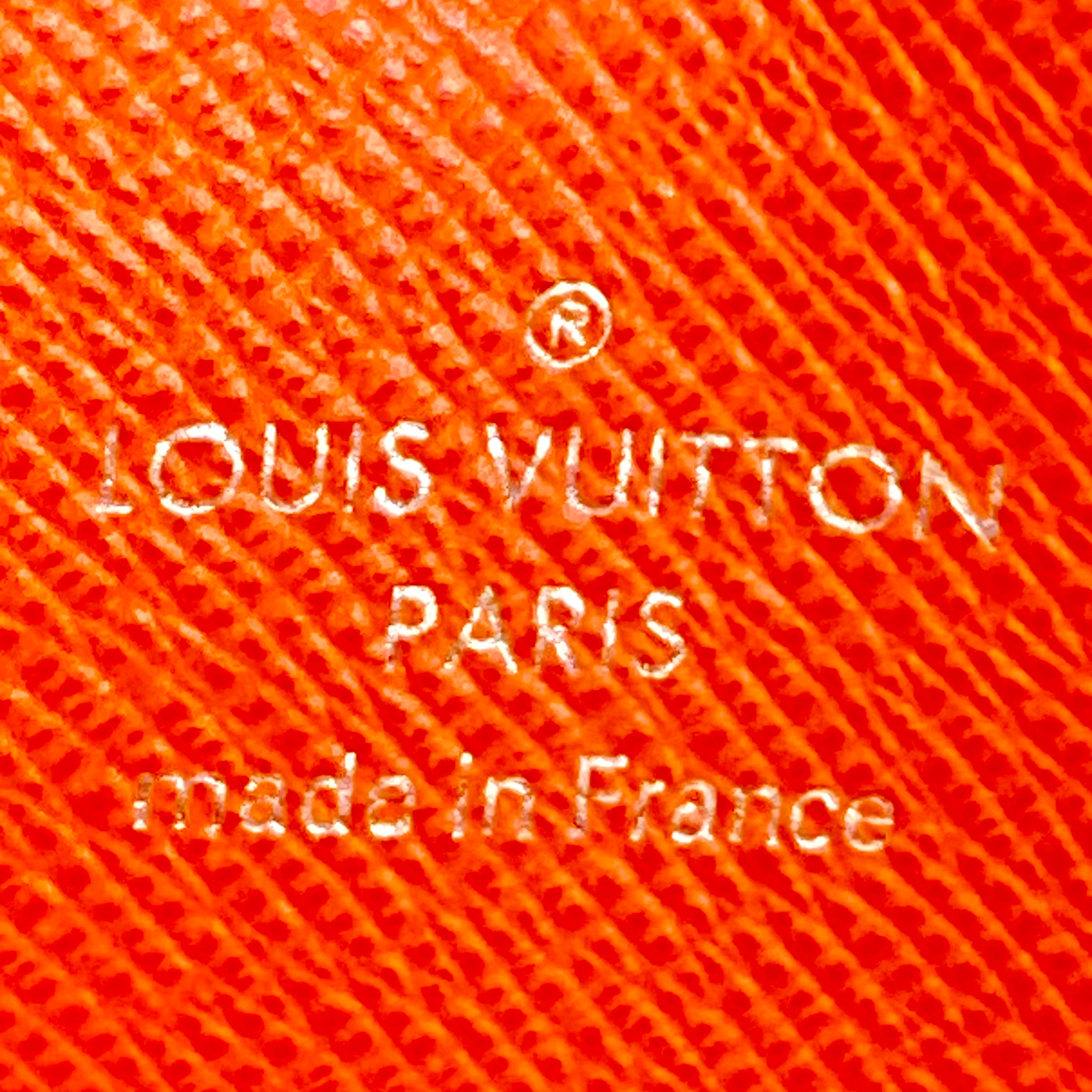 Louis Vuitton Epi Pouch Blue