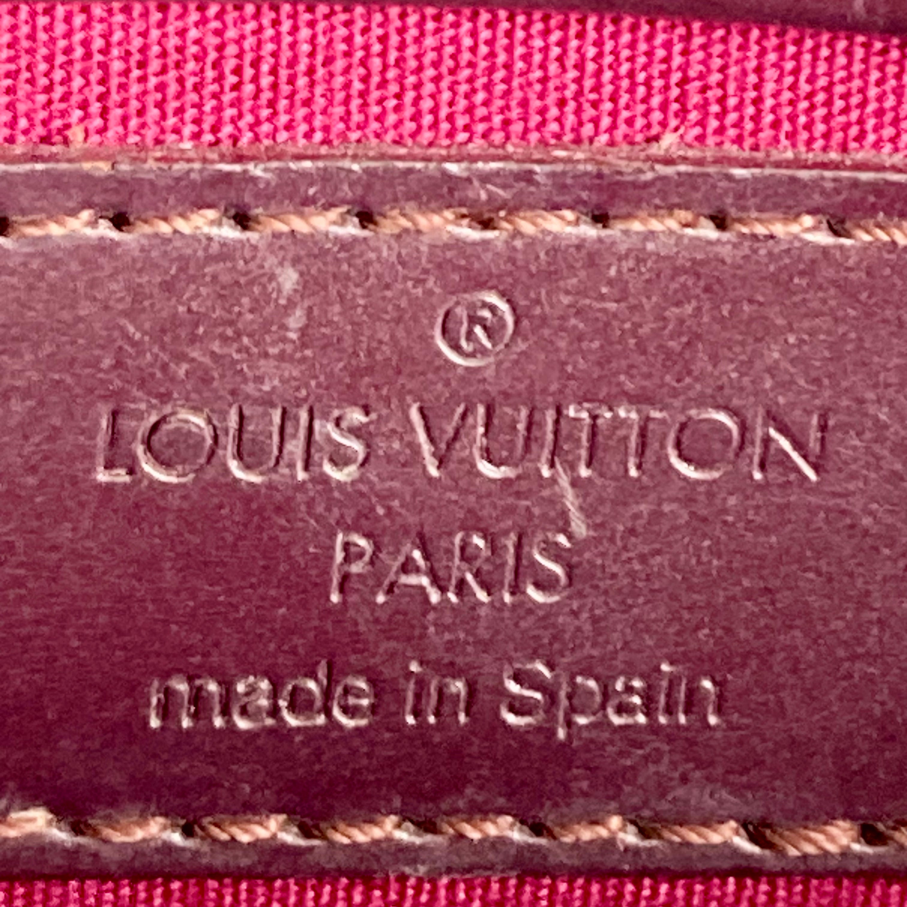 Louis Vuitton Lexington Vernis Shoulder Bag (Violette Monogram Vernis )