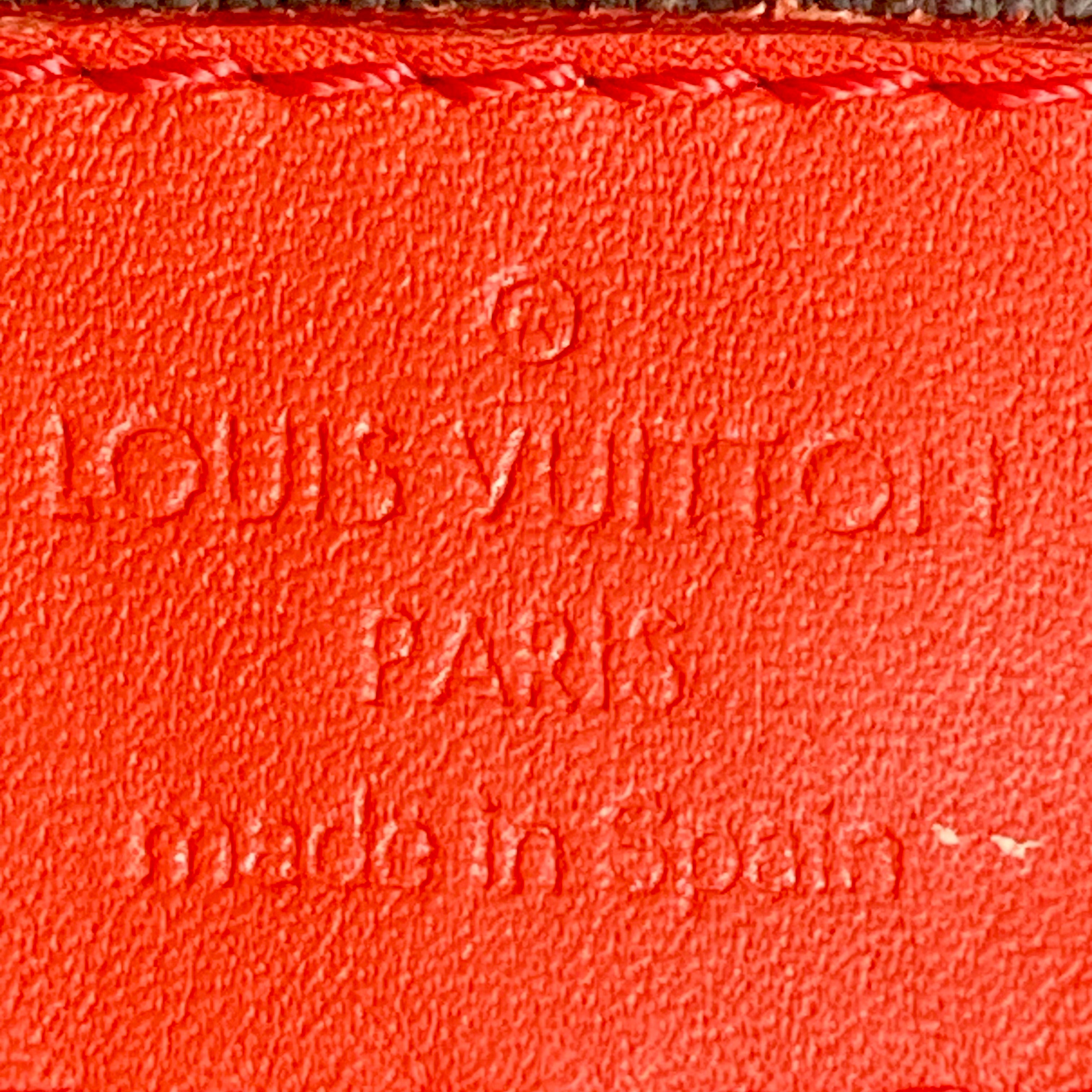 Louis Vuitton Damier Infini Tadao Tote (Red)