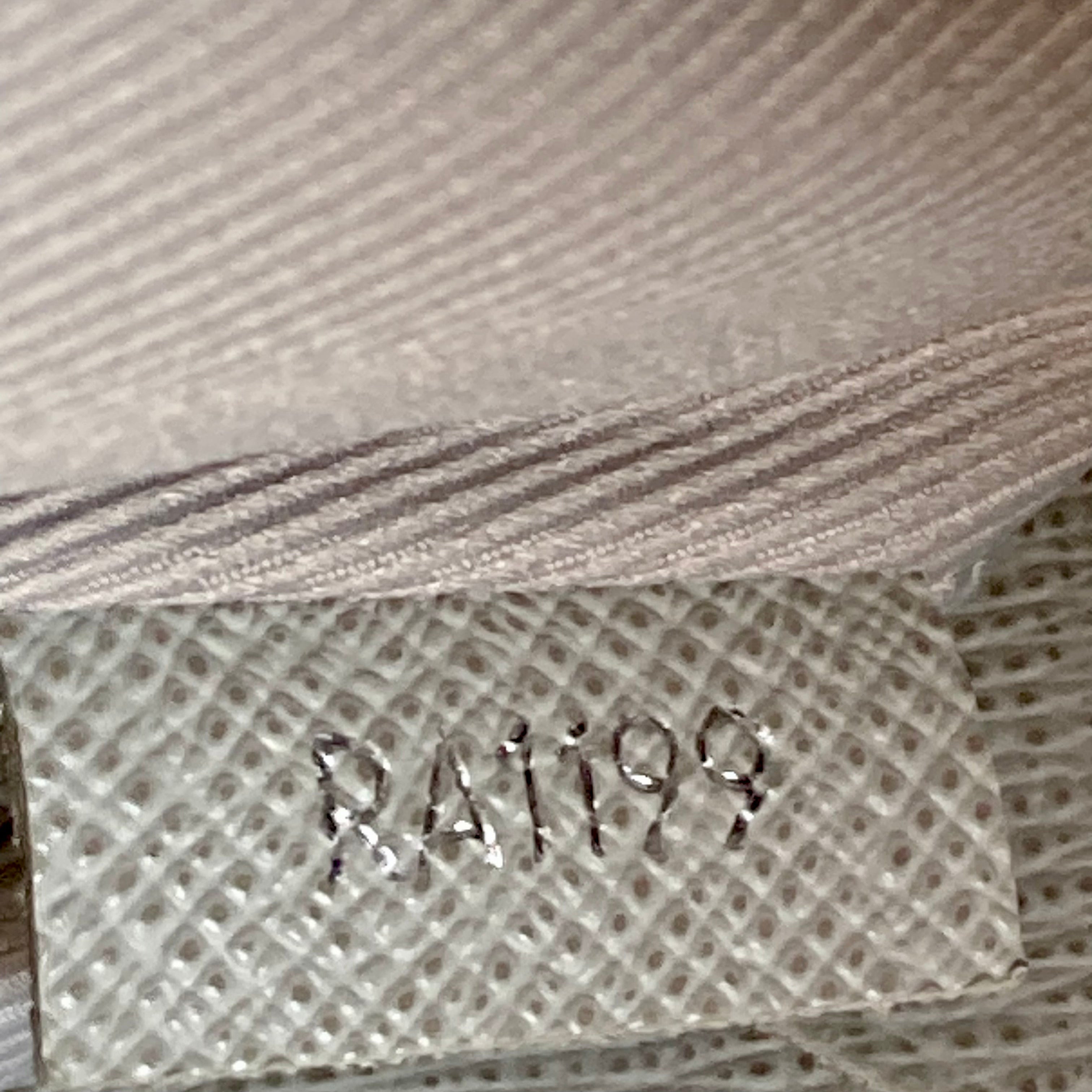 Louis Vuitton Pochette Jour Pouch White (With Yellow LV TAG)