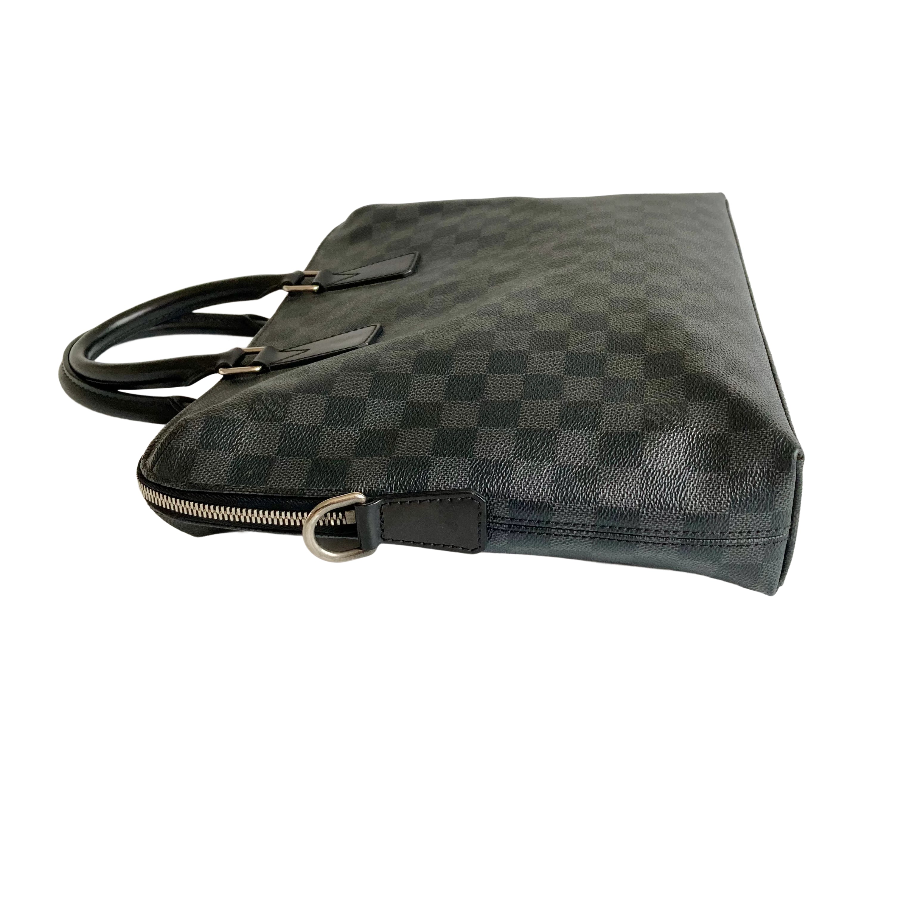 Louis Vuitton Damier Graphite Briefcase / Porte-Documents Voyage (Damier Graphite Canvas)