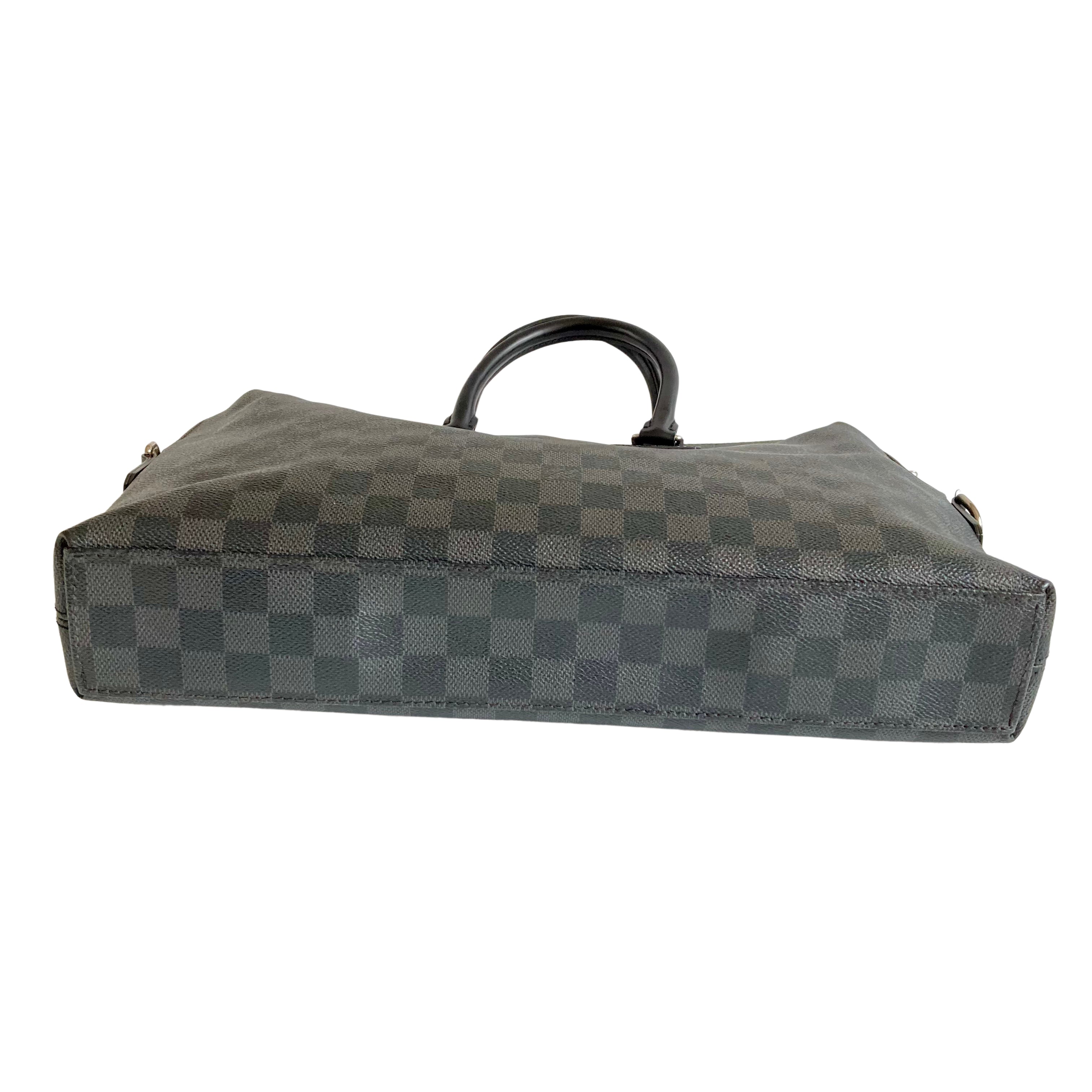 Louis Vuitton Damier Graphite Briefcase / Porte-Documents Voyage (Damier Graphite Canvas)