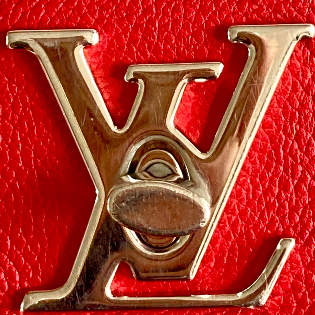 Louis Vuitton LockMe II BB Red