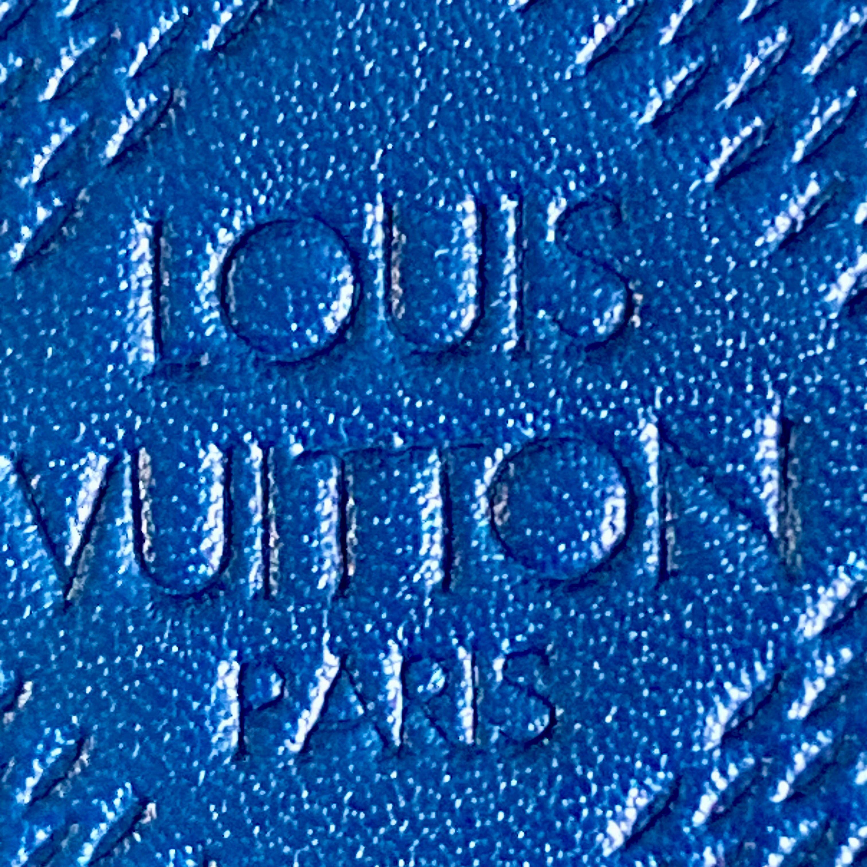 Louis Vuitton Damier Infini Briefcase / Porte-Documents Voyage Blue