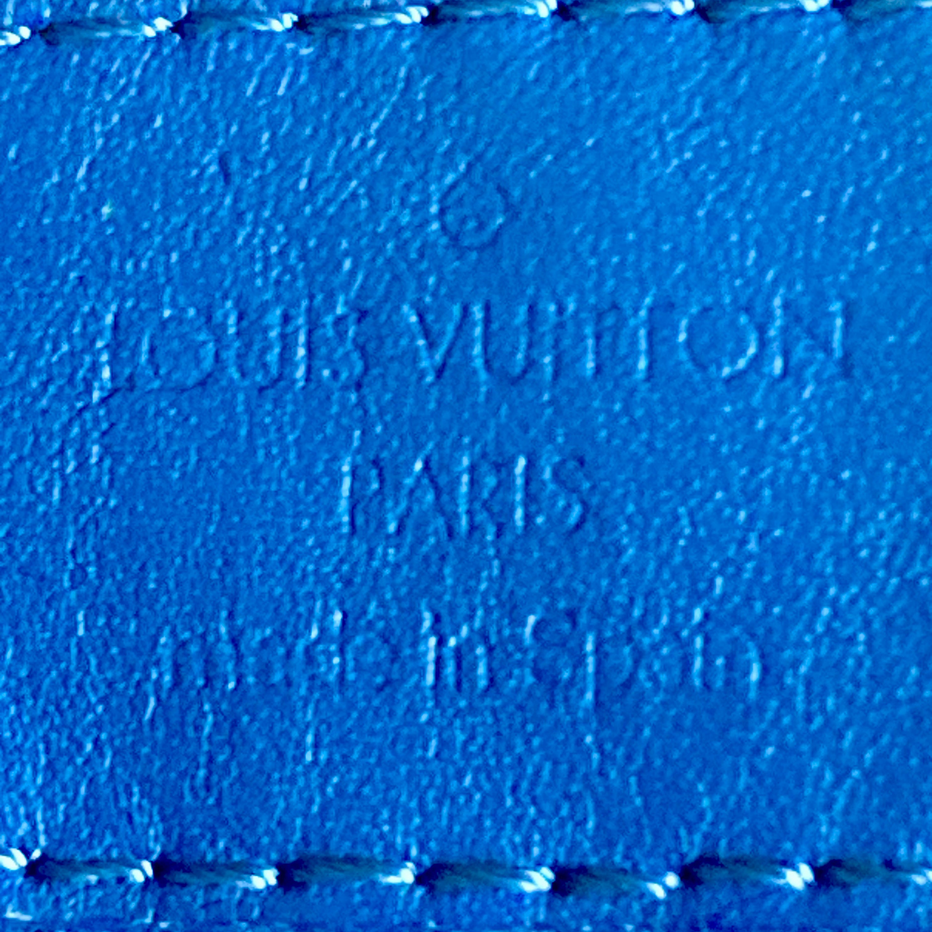 Louis Vuitton Damier Infini Briefcase / Porte-Documents Voyage Blue