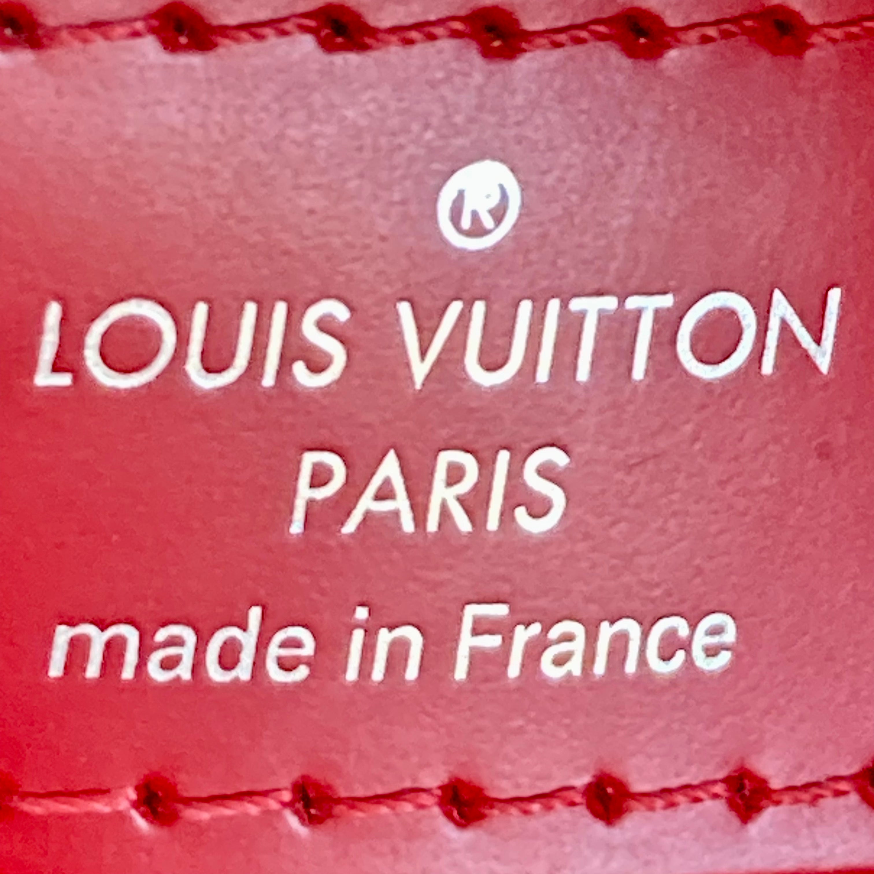 Louis Vuitton Epi Leather Brea Red