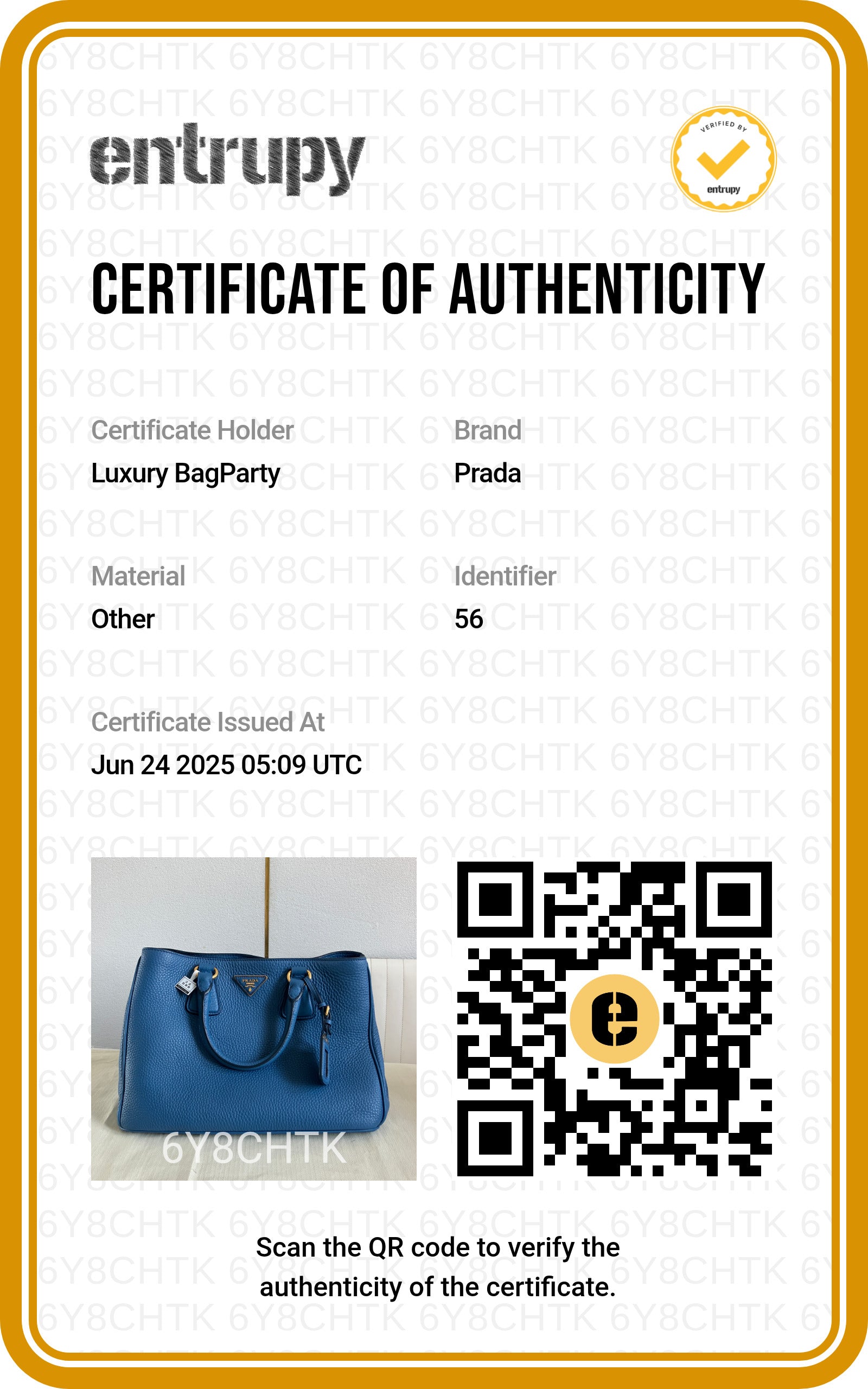 Prada Logo-Lettering Tote Bag Blue