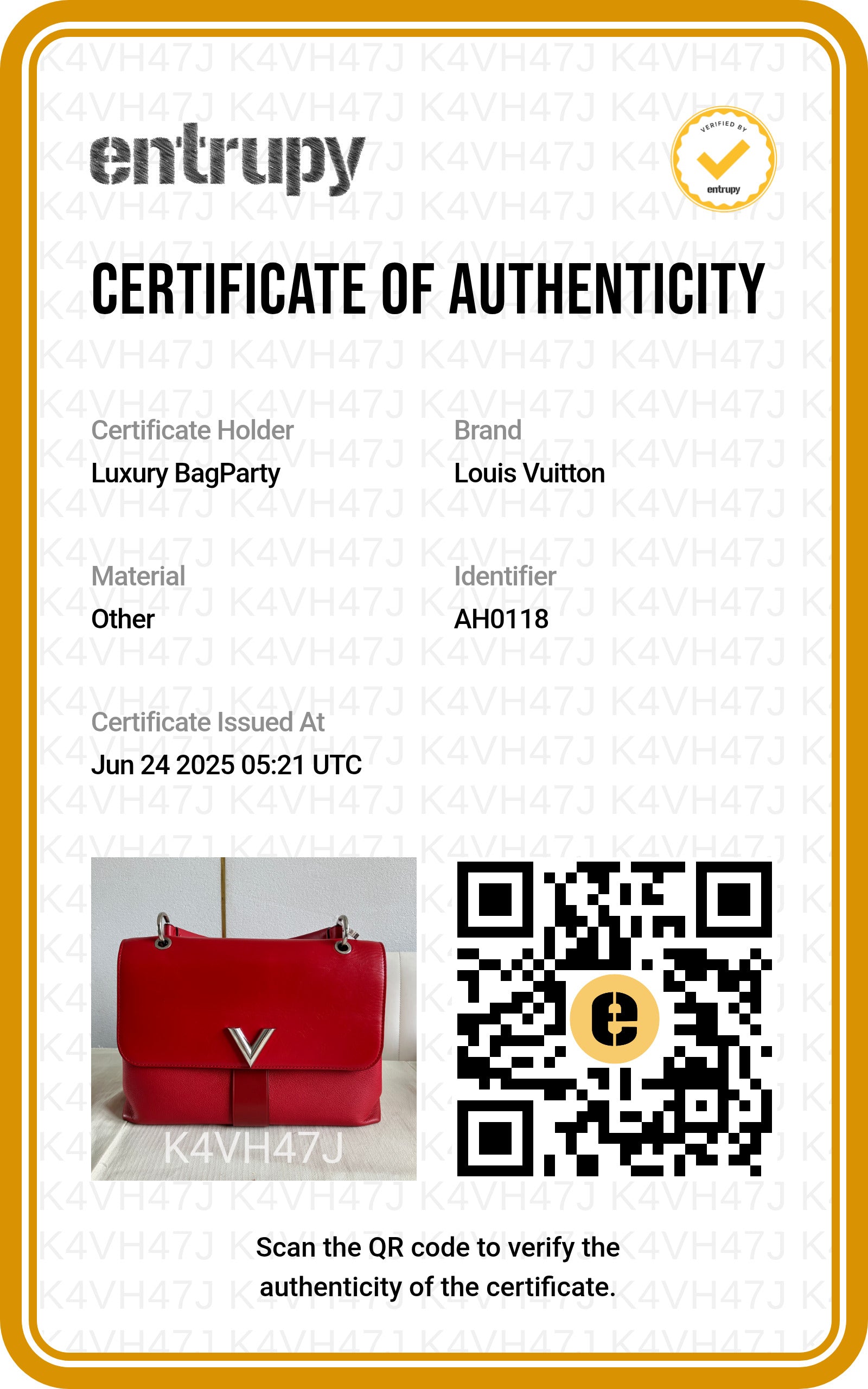 Louis Vuitton Very One Handle Bag