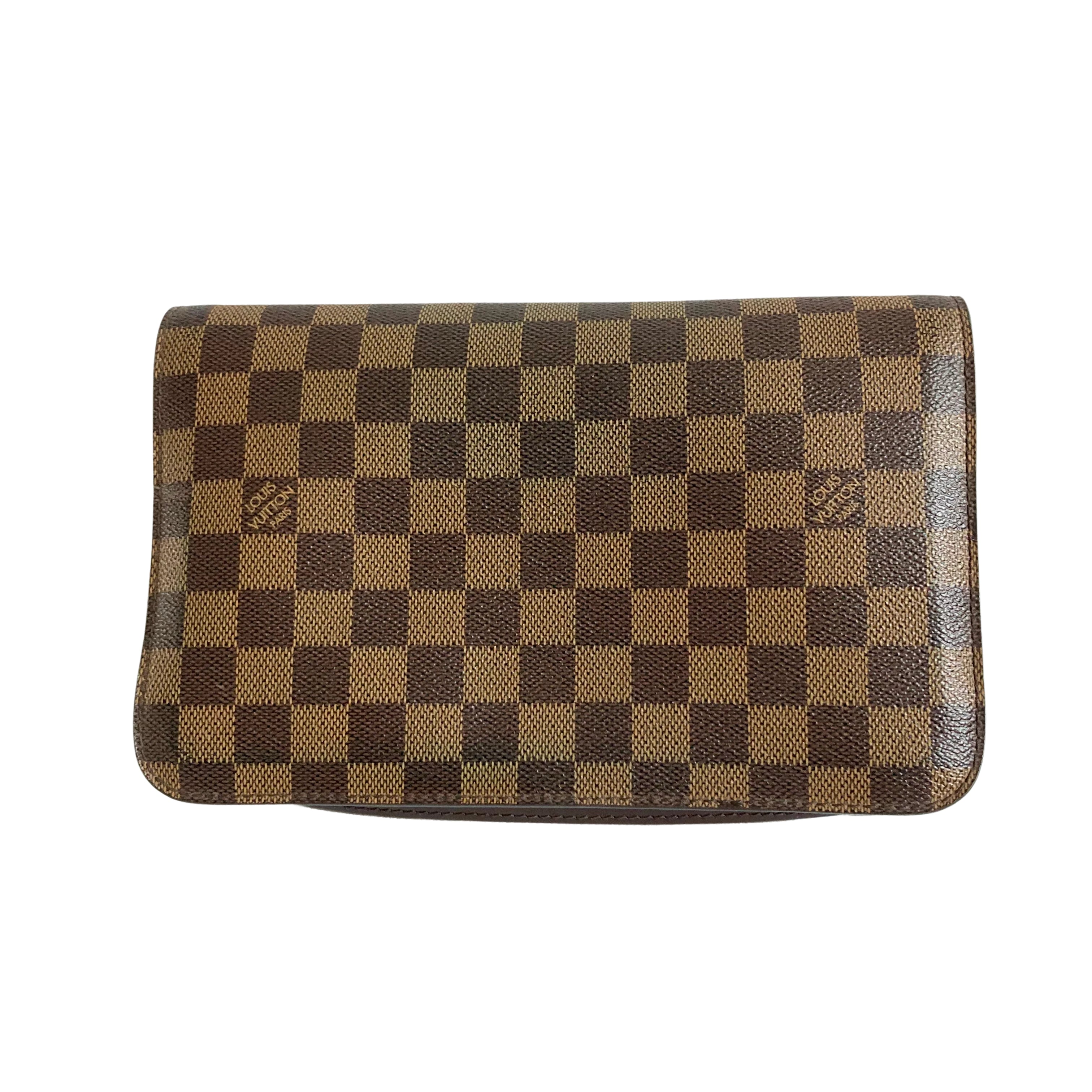 Louis Vuitton Damier Ebene Pochette Pouch