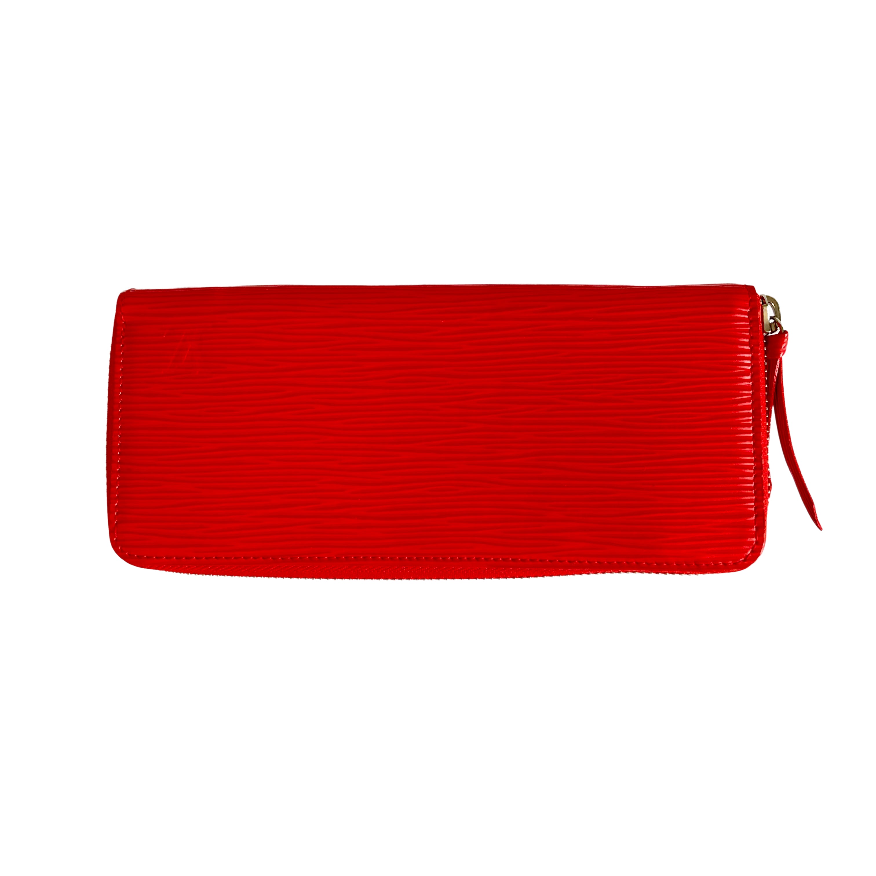 Louis Vuitton Epi Leather Zippy Wallet Red
