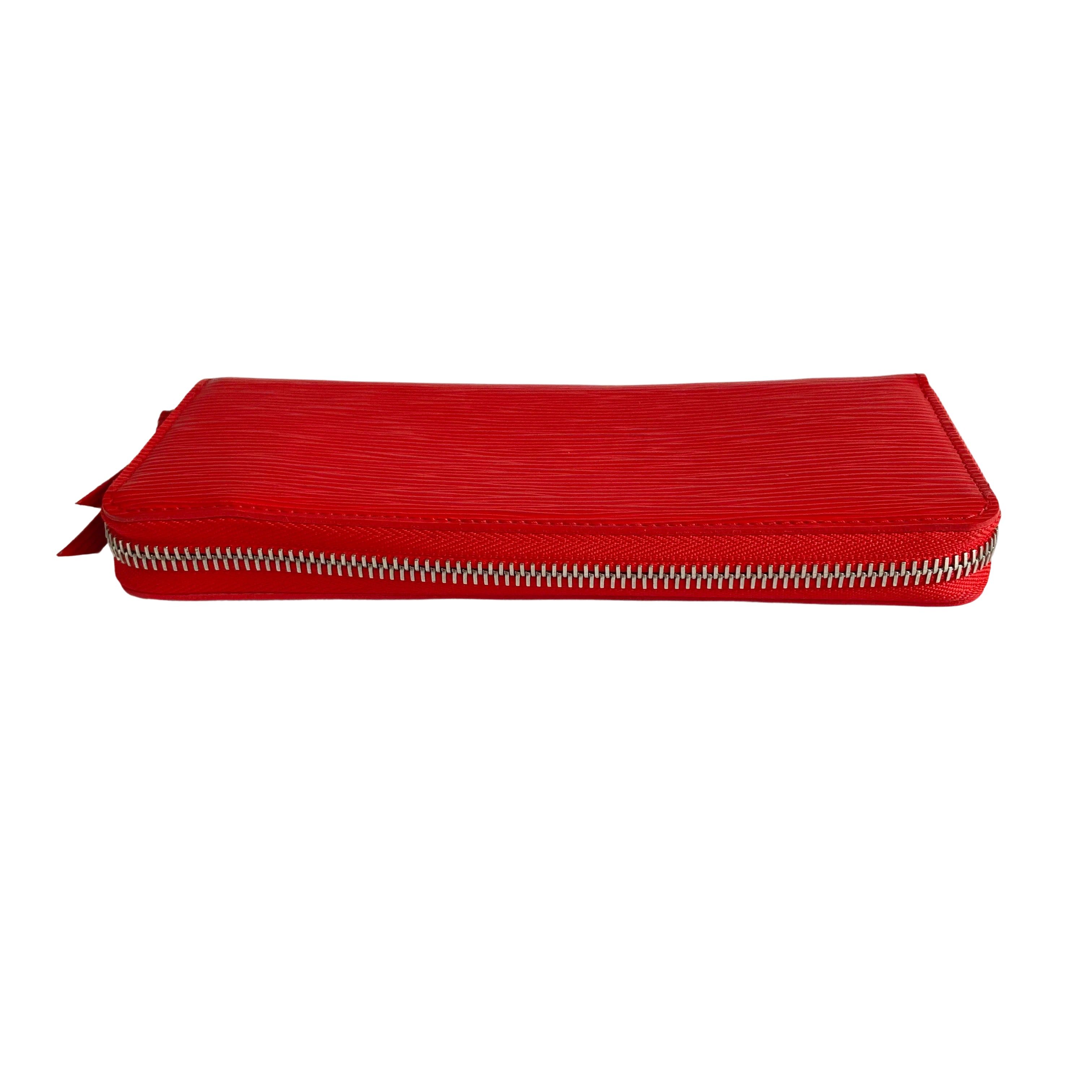 Louis Vuitton Epi Leather Zippy Wallet Red
