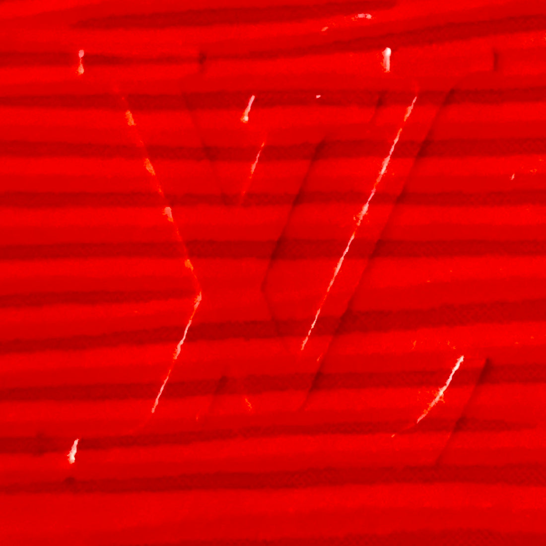 Louis Vuitton Epi Leather Zippy Wallet Red