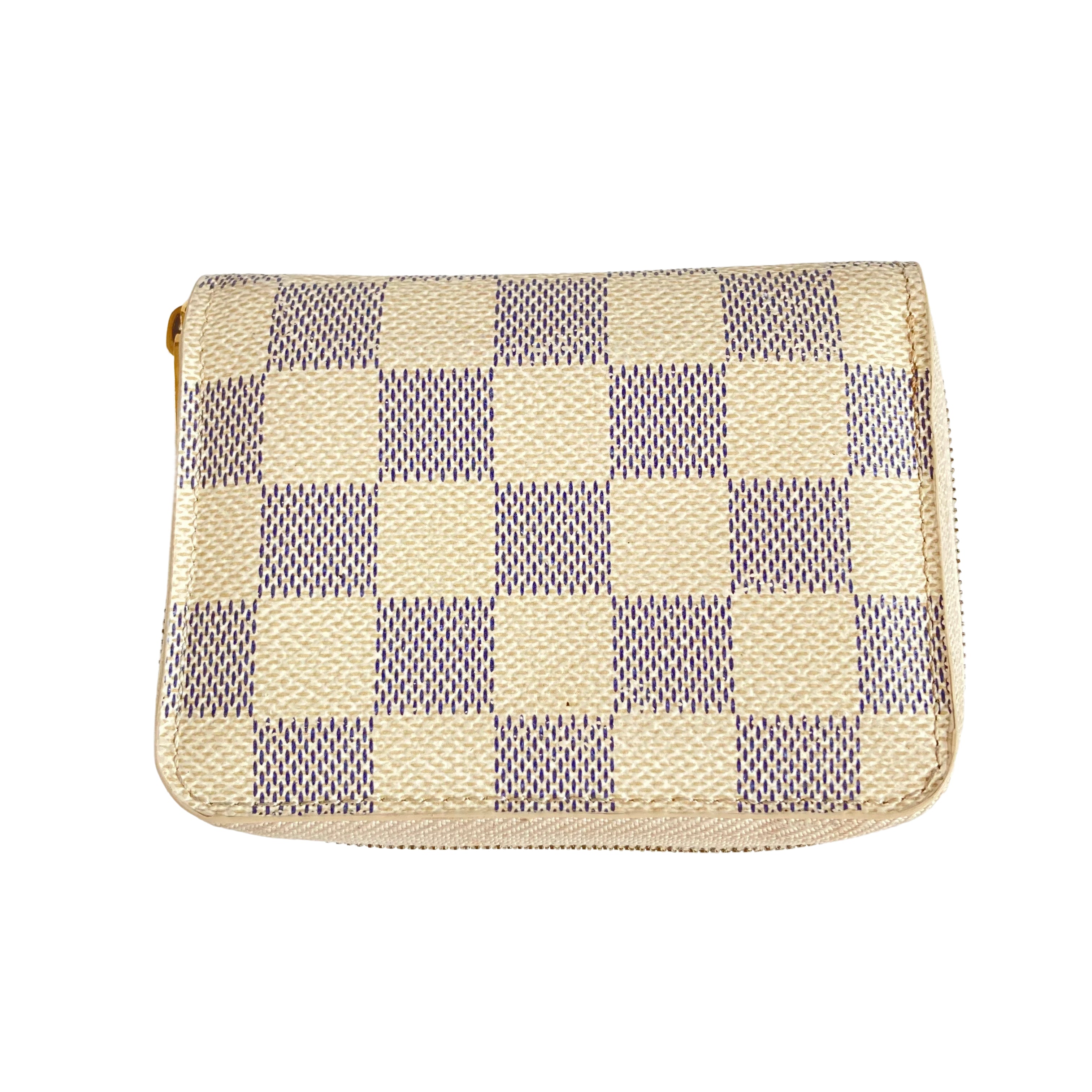 Louis Vuitton Zippy Coin Purse Damier Azur