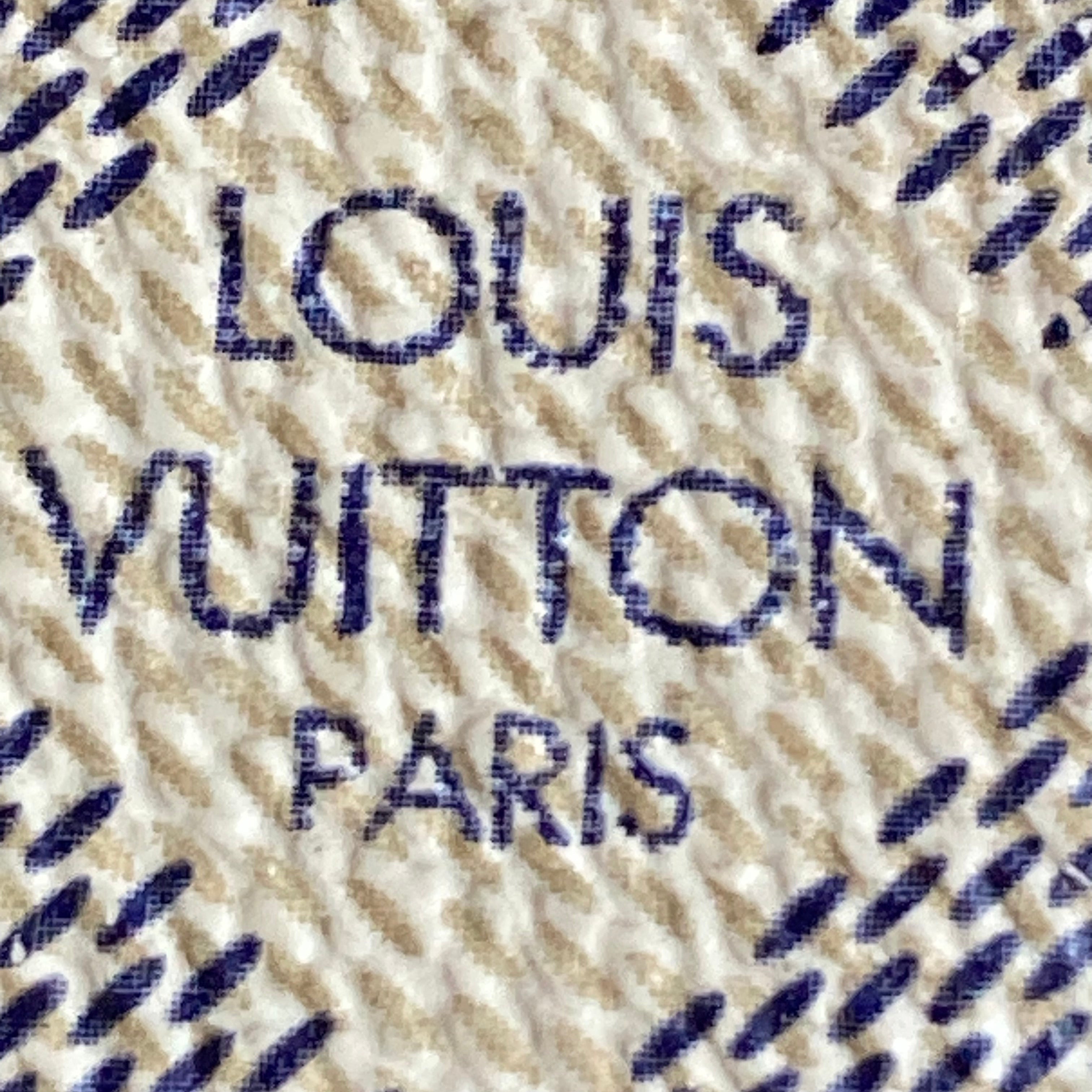 Louis Vuitton Zippy Coin Purse Damier Azur