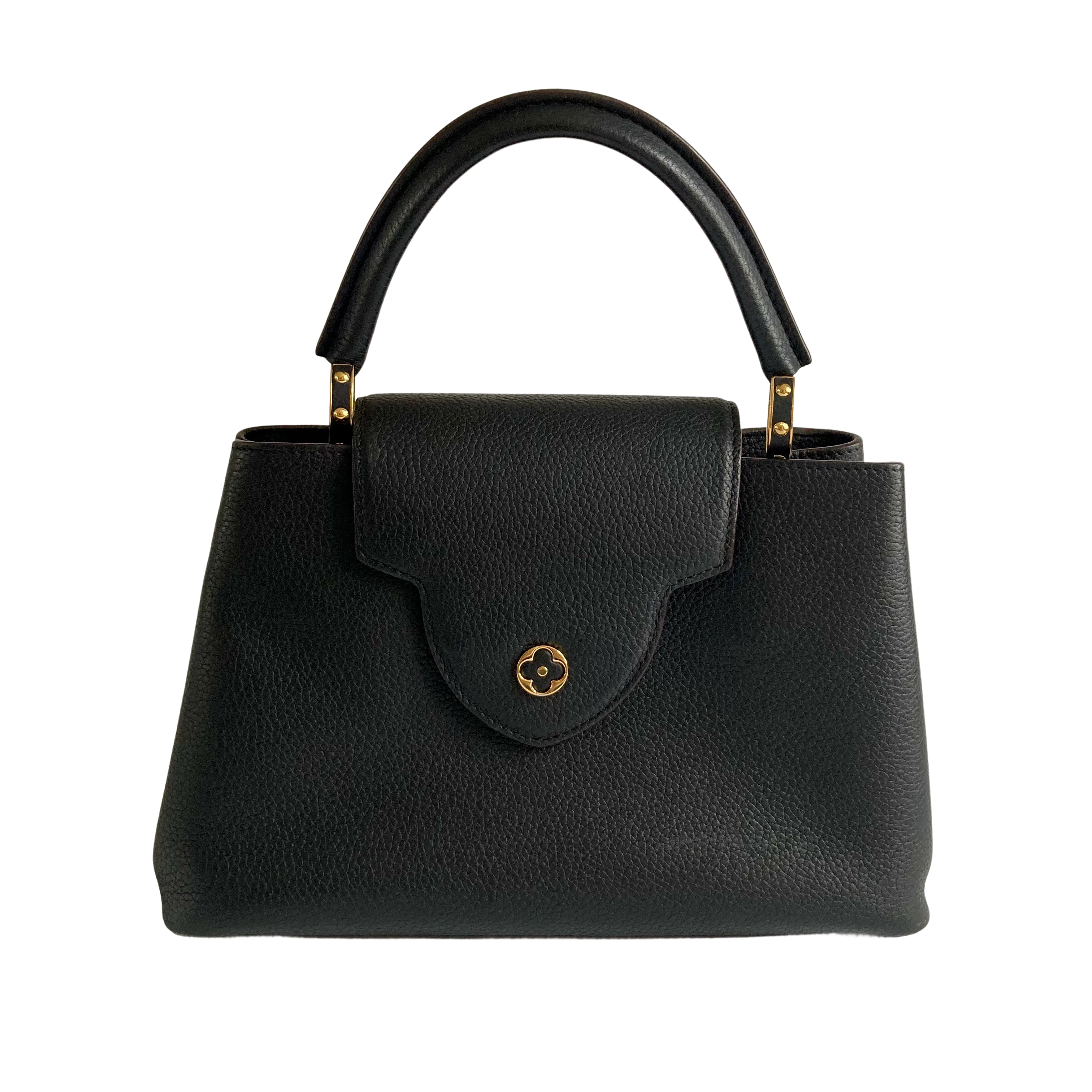 Louis Vuitton Capuccine PM Black